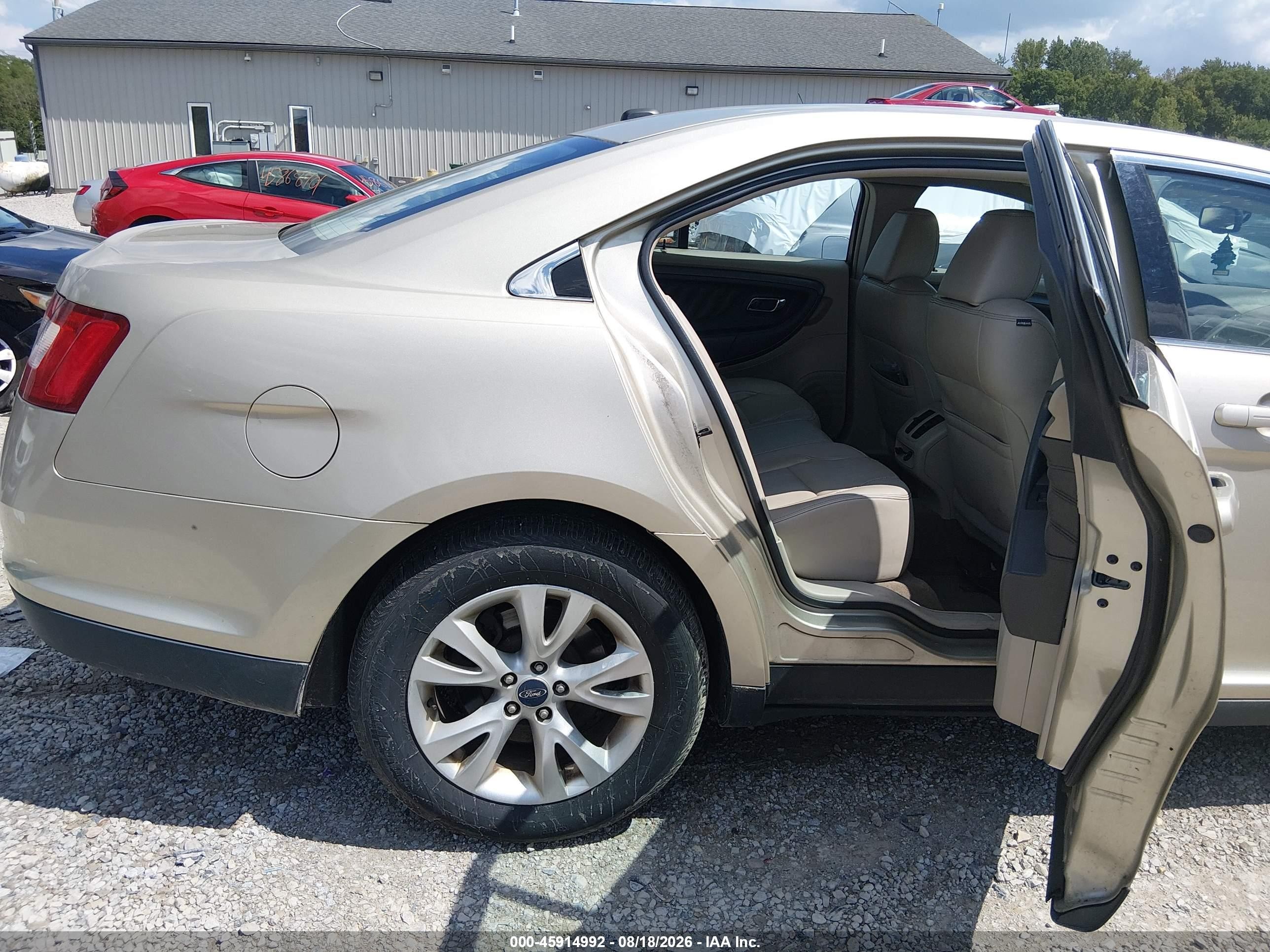 2011 Ford Taurus Sel Tan vin: 1FAHP2EW2BG172473
