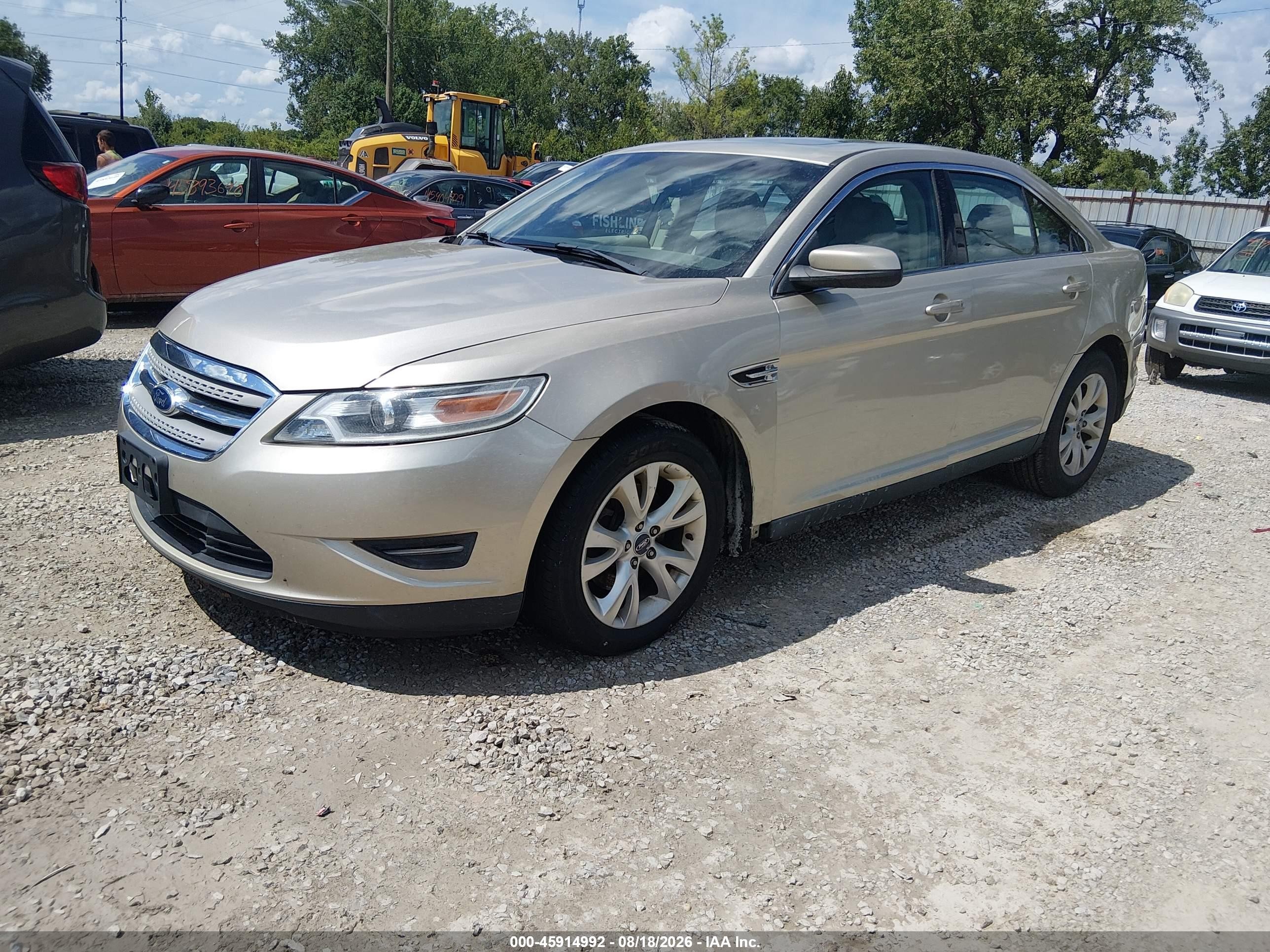 2011 Ford Taurus Sel Tan vin: 1FAHP2EW2BG172473
