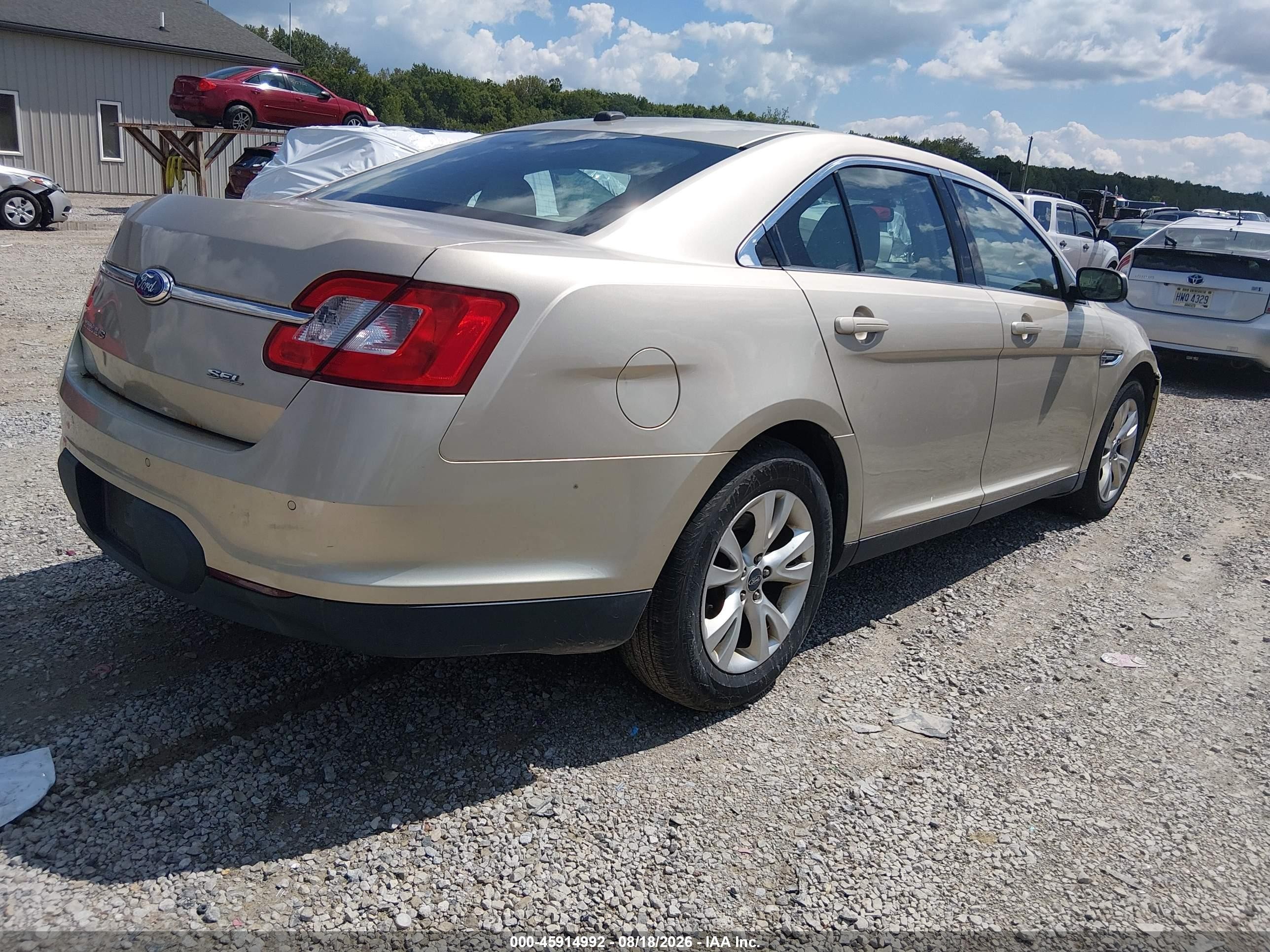 2011 Ford Taurus Sel Tan vin: 1FAHP2EW2BG172473