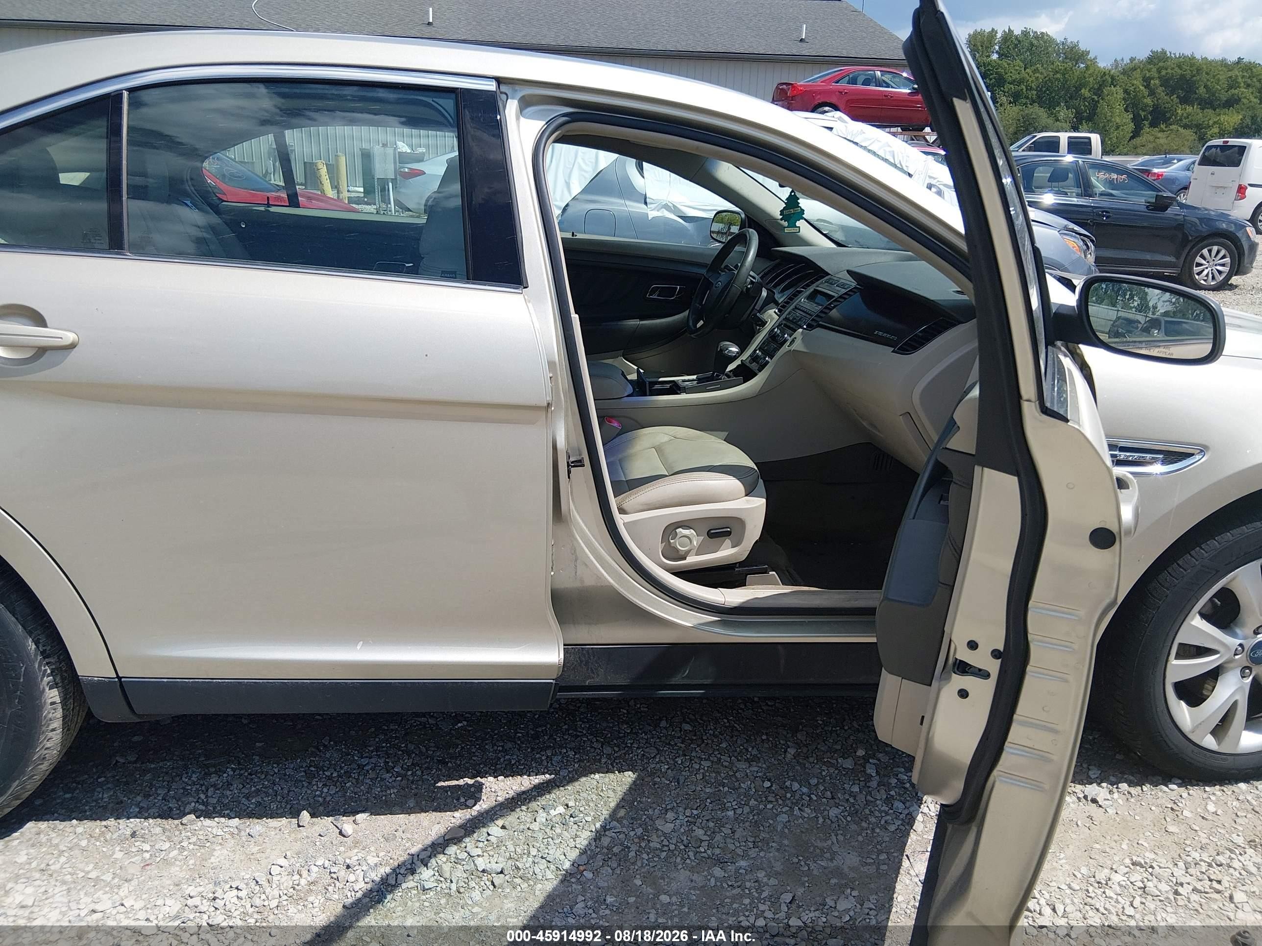 2011 Ford Taurus Sel Tan vin: 1FAHP2EW2BG172473