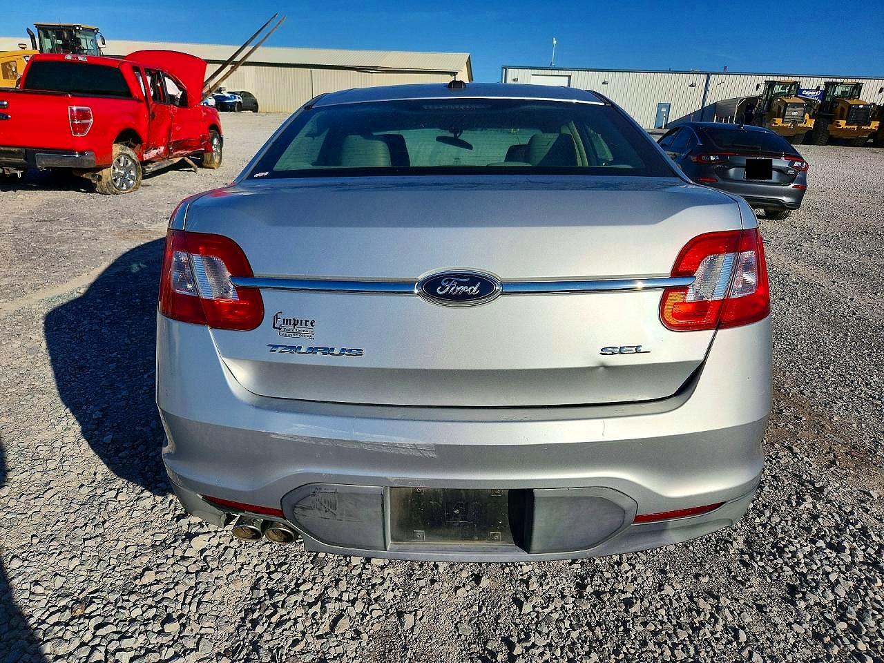2012 Ford Taurus Sel Silver vin: 1FAHP2EW2CG100903