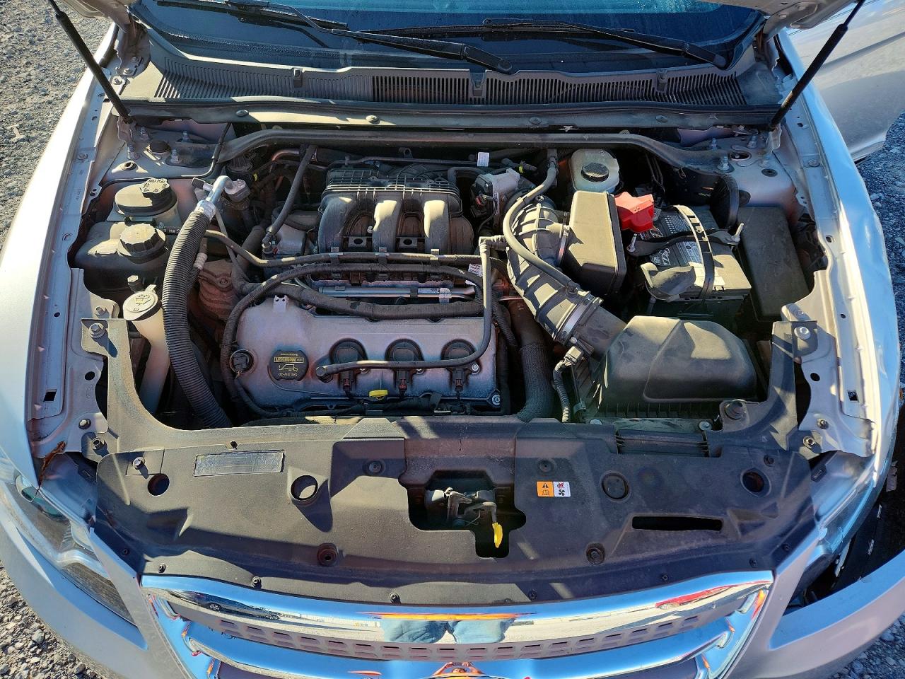 2012 Ford Taurus Sel Silver vin: 1FAHP2EW2CG100903