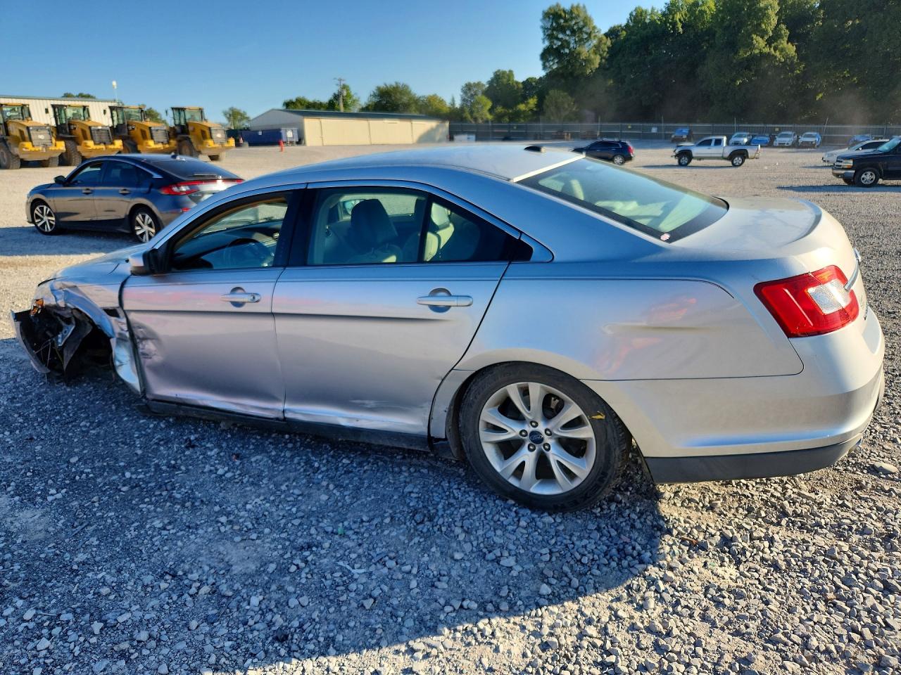 2012 Ford Taurus Sel Silver vin: 1FAHP2EW2CG100903