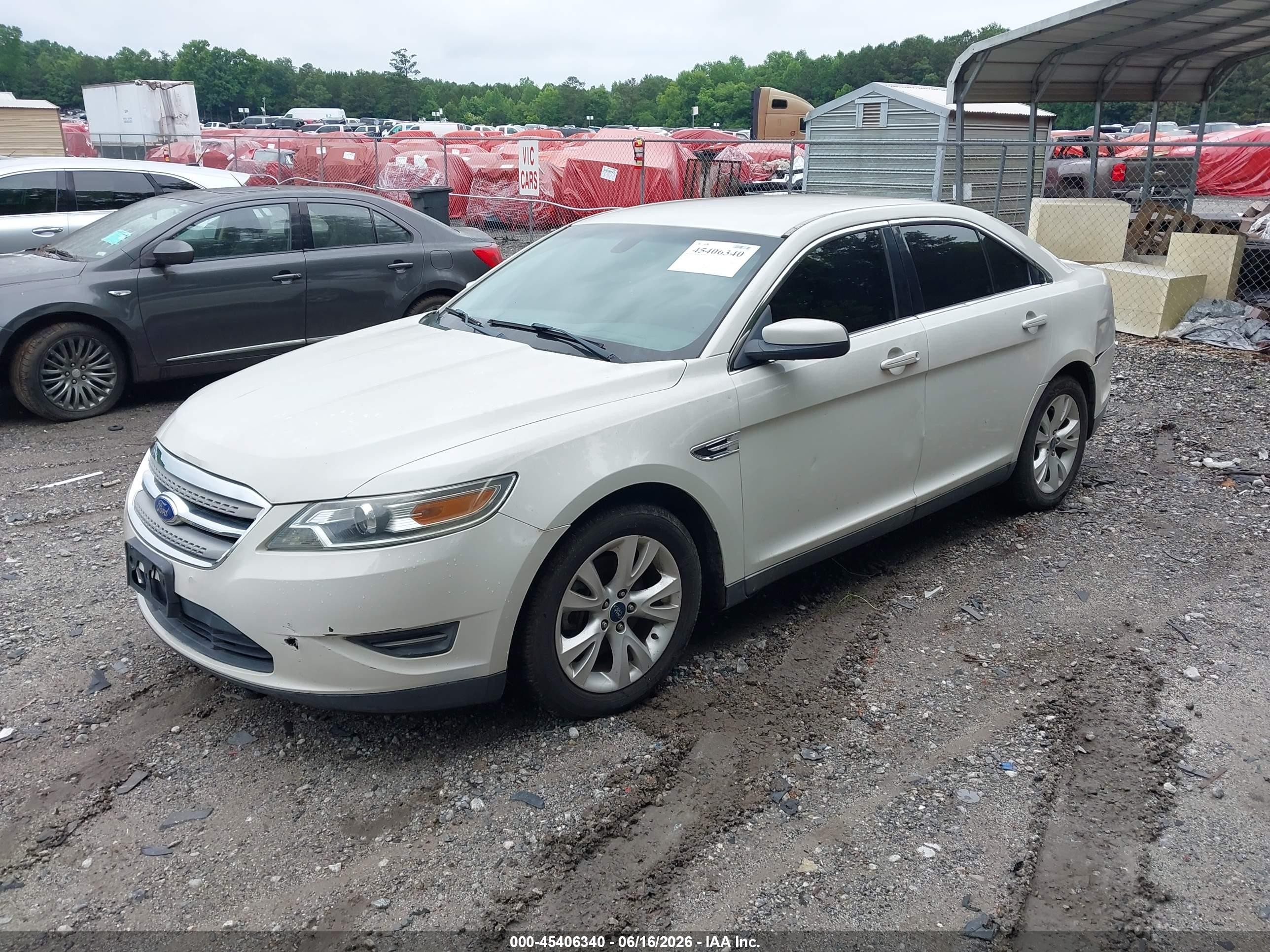 2012 Ford Taurus Sel White vin: 1FAHP2EW2CG114767