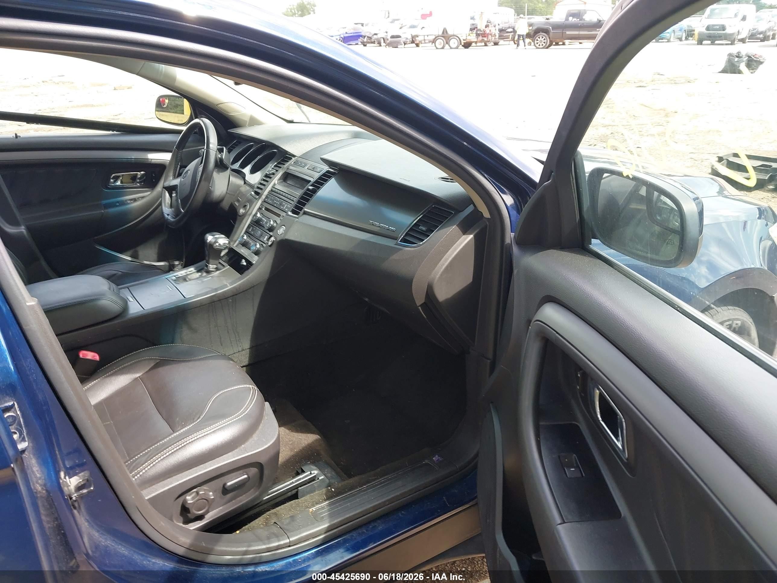 2012 Ford Taurus Sel Blue vin: 1FAHP2EW2CG117586