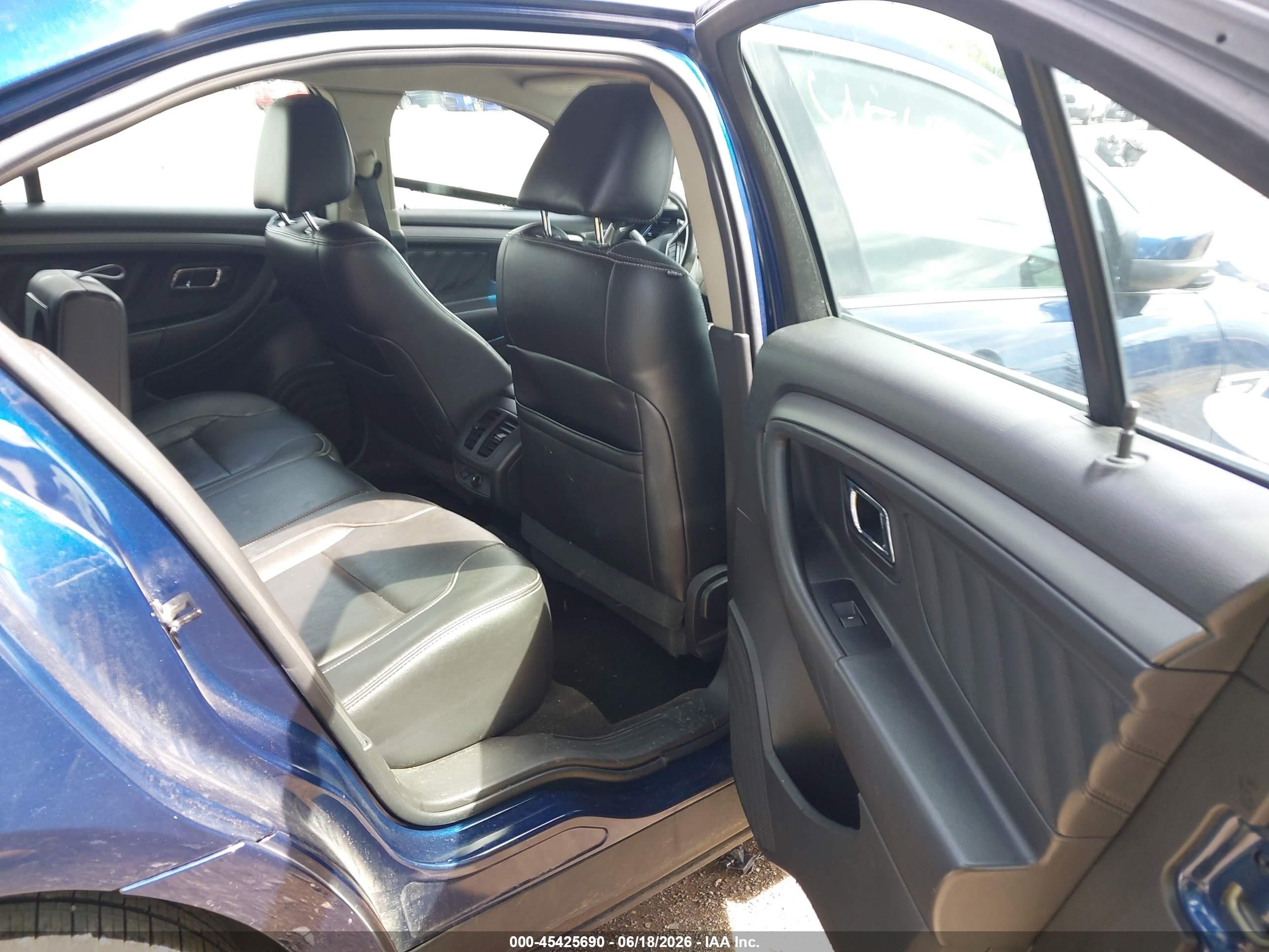 2012 Ford Taurus Sel Blue vin: 1FAHP2EW2CG117586