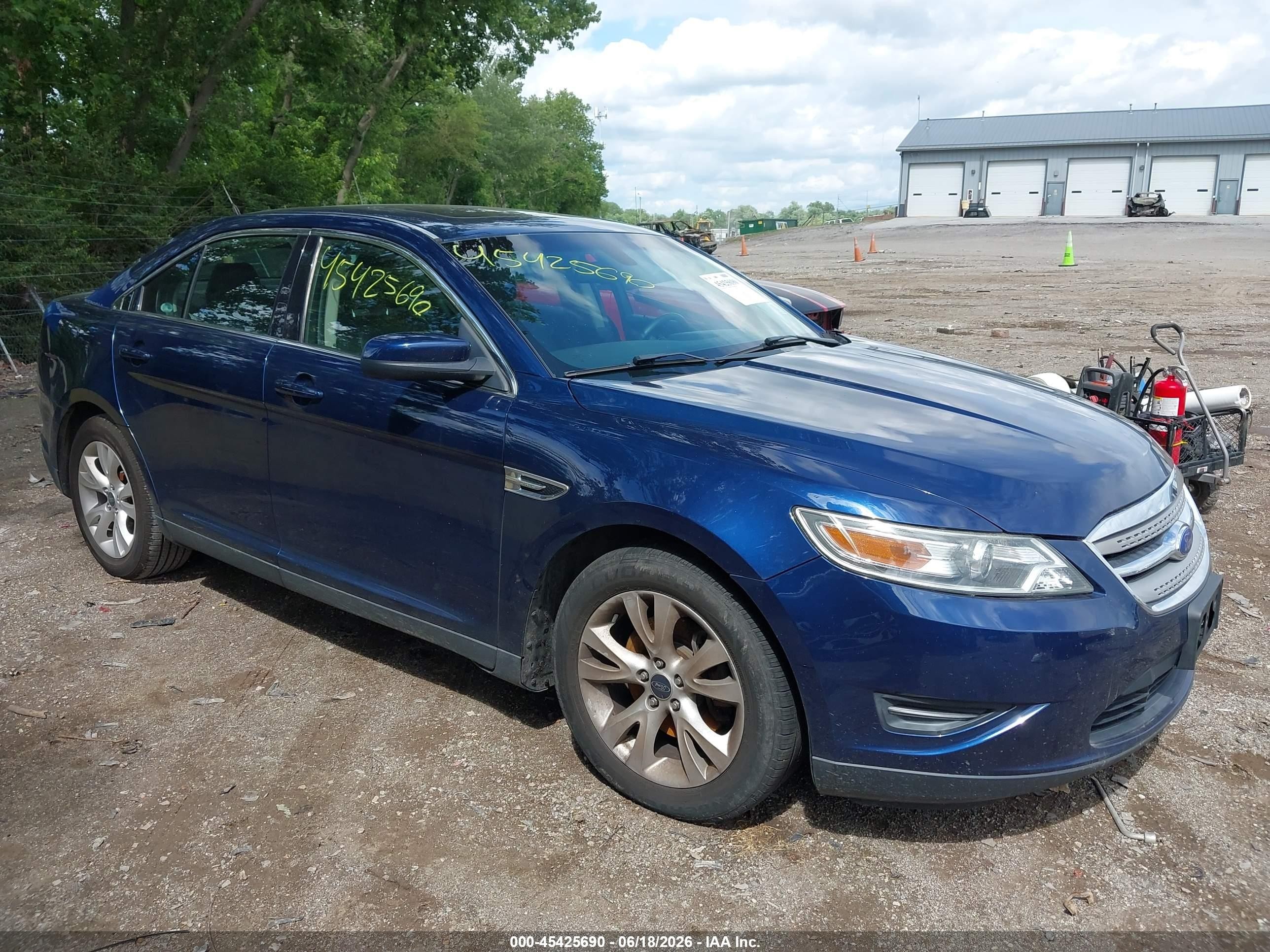 2012 Ford Taurus Sel Blue vin: 1FAHP2EW2CG117586