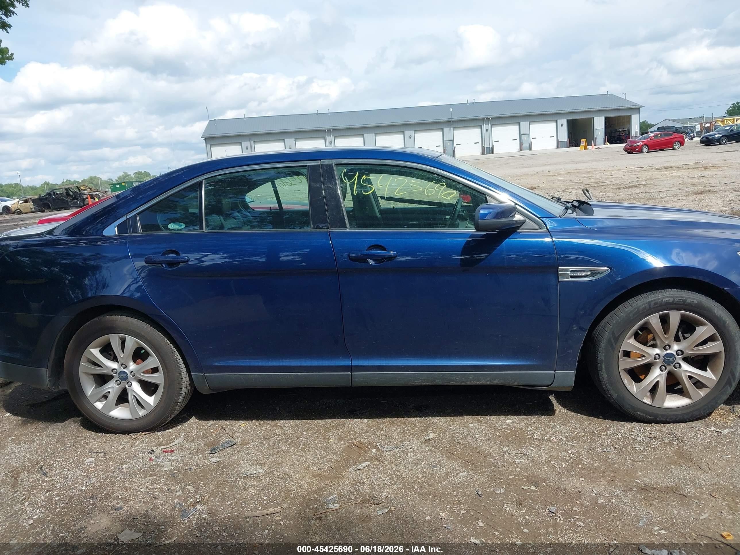 2012 Ford Taurus Sel Blue vin: 1FAHP2EW2CG117586