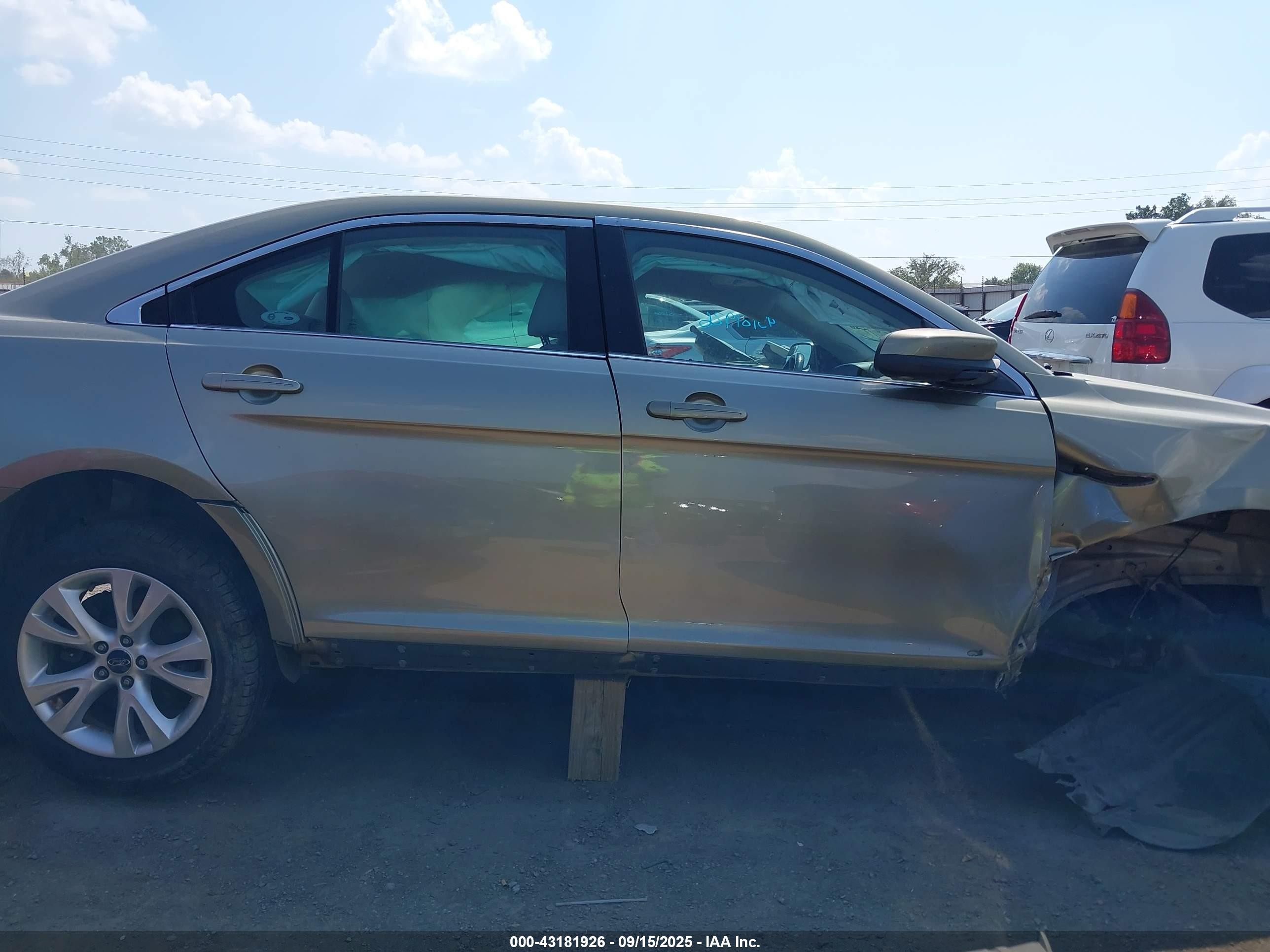 2012 Ford Taurus Sel Green vin: 1FAHP2EW2CG121525