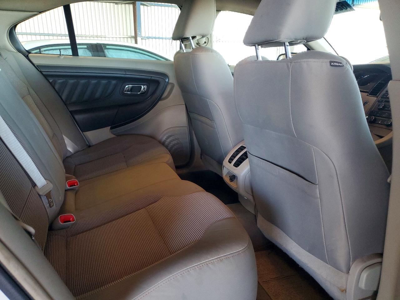 2012 Ford Taurus Sel Белый vin: 1FAHP2EW2CG125882