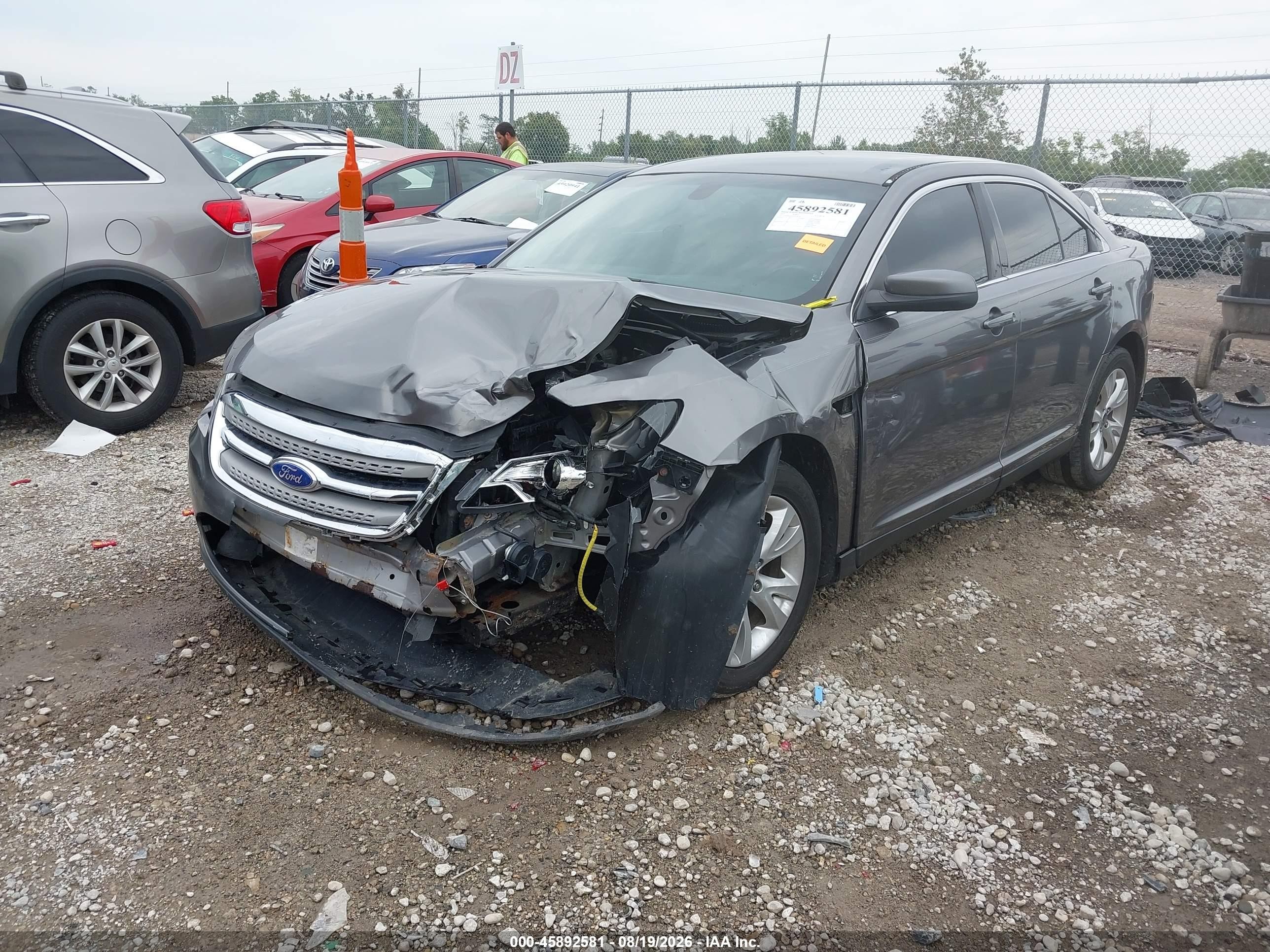 2012 Ford Taurus Sel Серый vin: 1FAHP2EW2CG128135