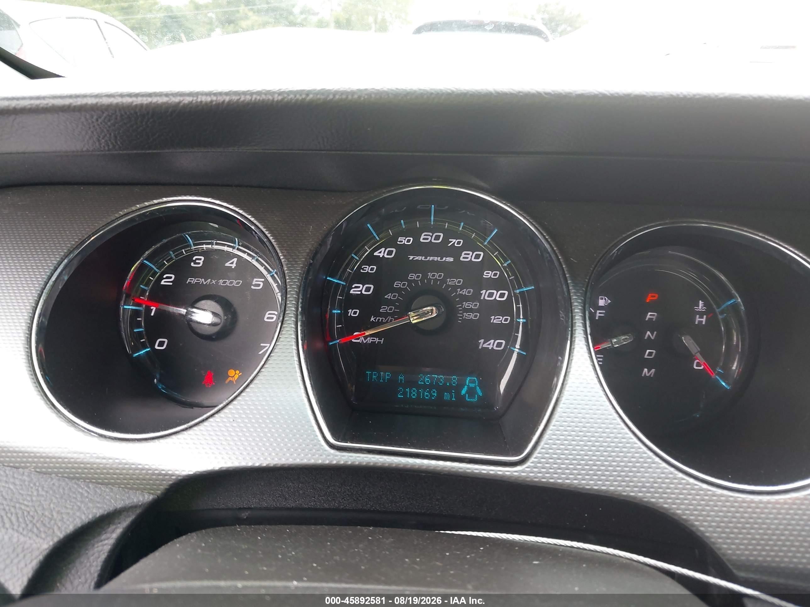 2012 Ford Taurus Sel Серый vin: 1FAHP2EW2CG128135