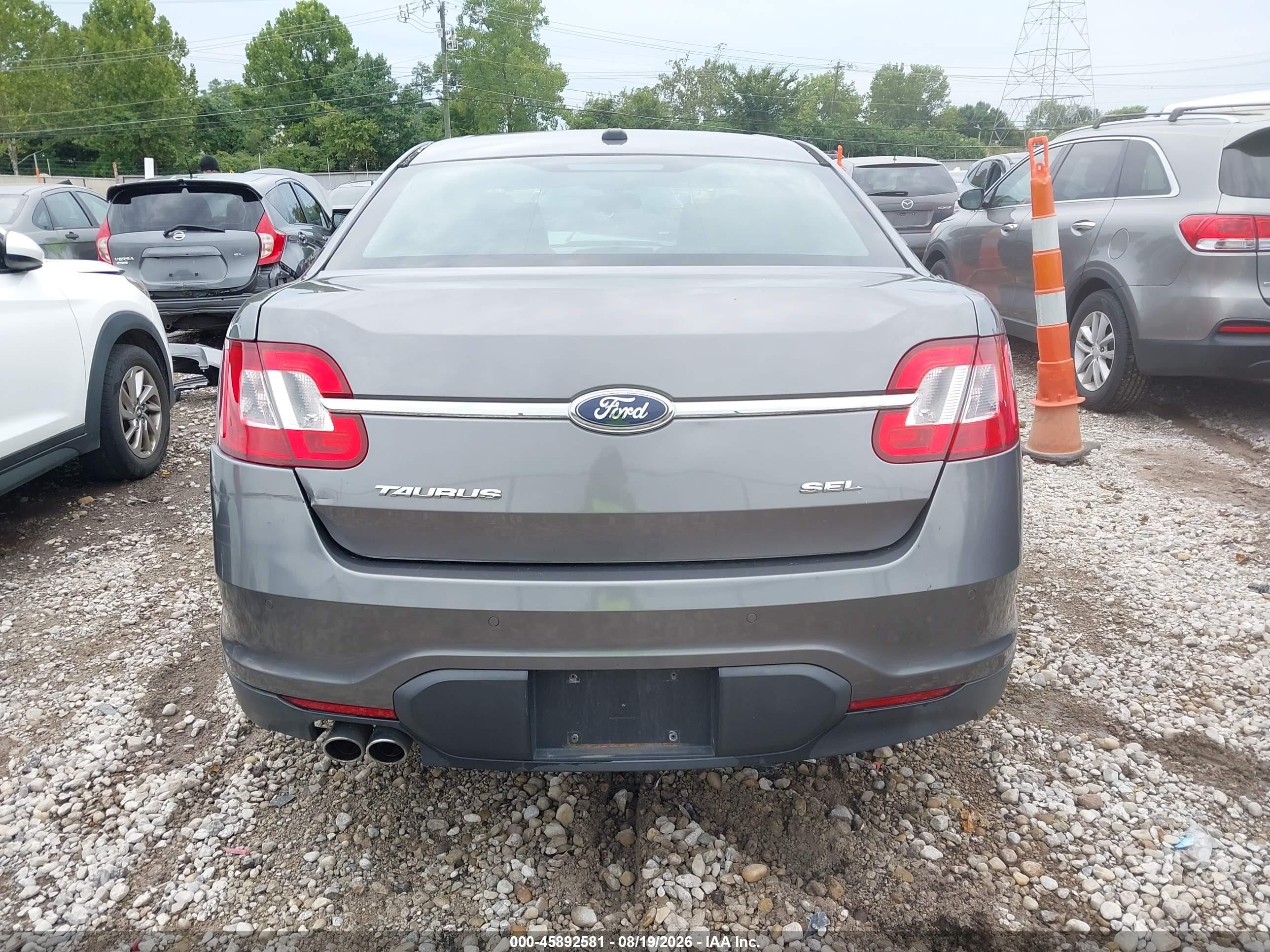 2012 Ford Taurus Sel Серый vin: 1FAHP2EW2CG128135