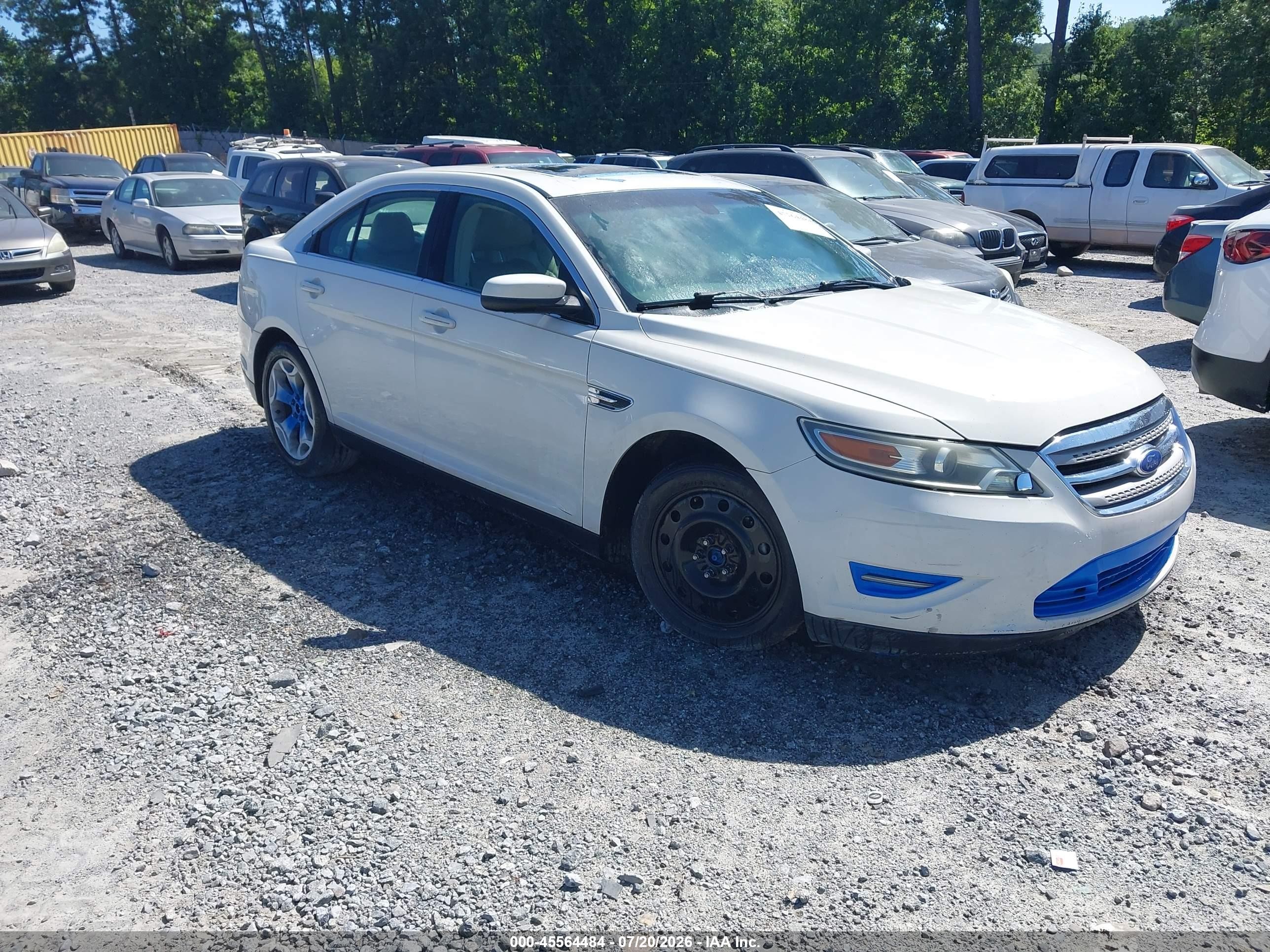 2012 Ford Taurus Sel White vin: 1FAHP2EW2CG129740