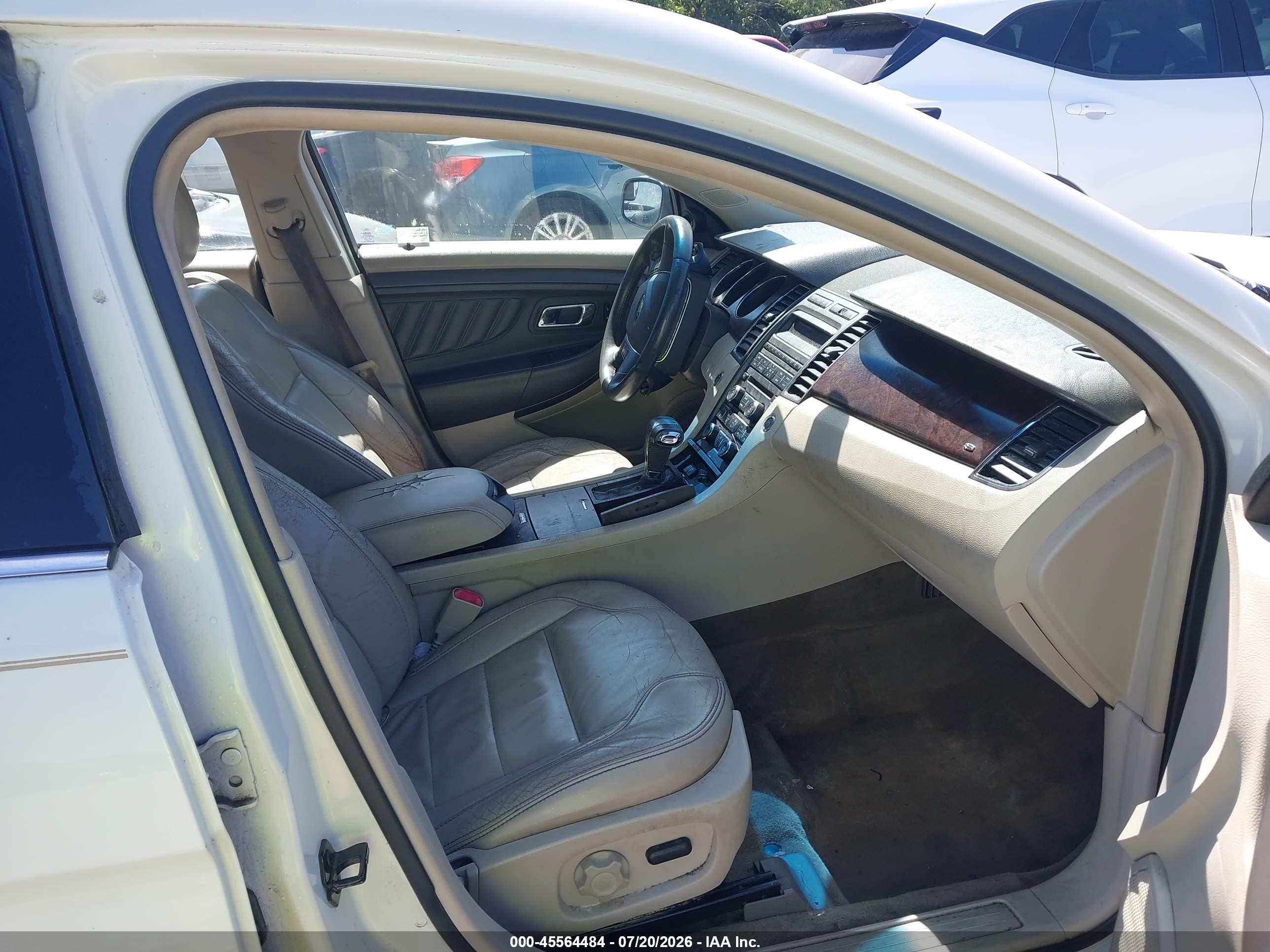 2012 Ford Taurus Sel White vin: 1FAHP2EW2CG129740