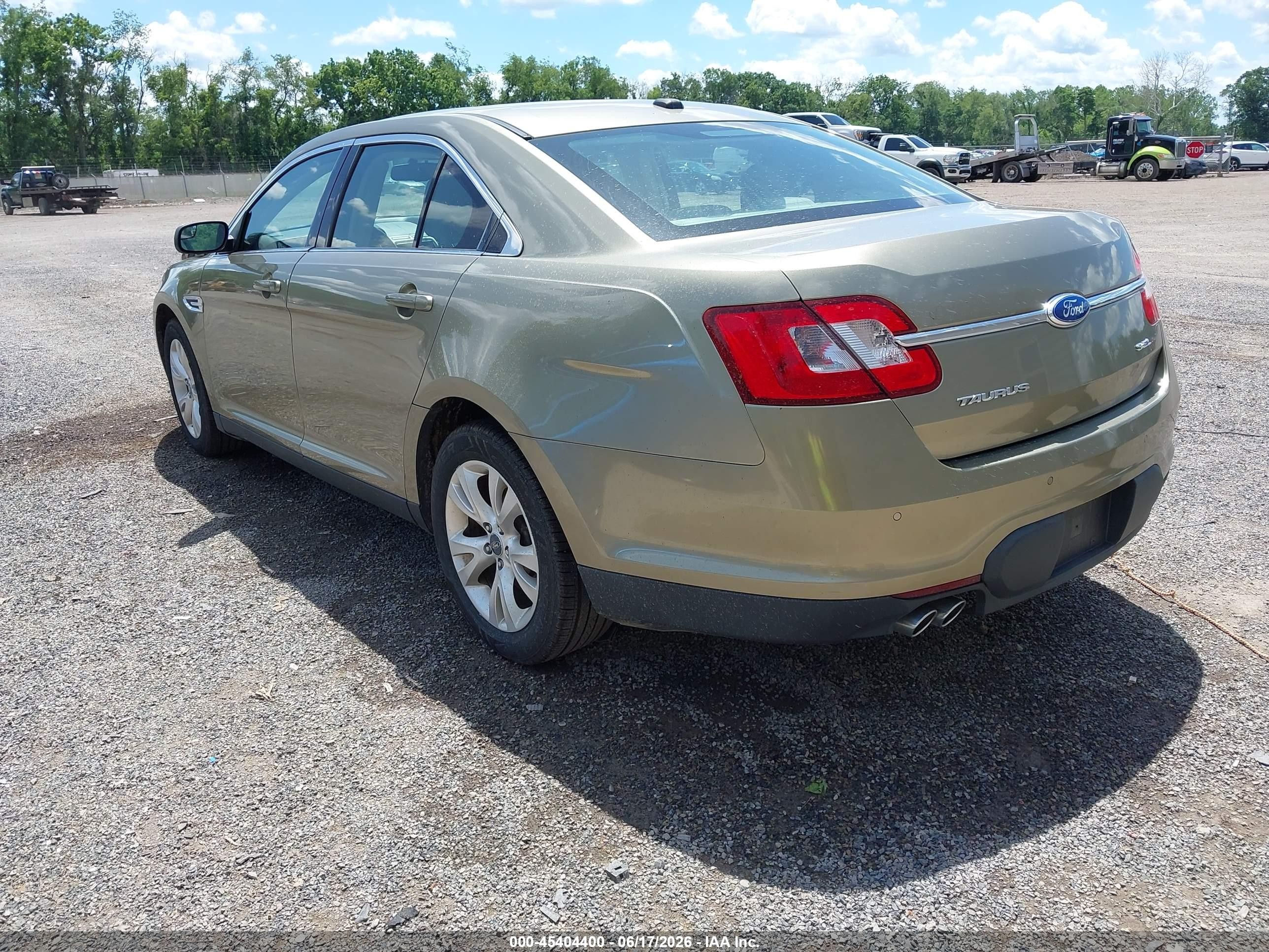2012 Ford Taurus Sel Beige vin: 1FAHP2EW2CG131911
