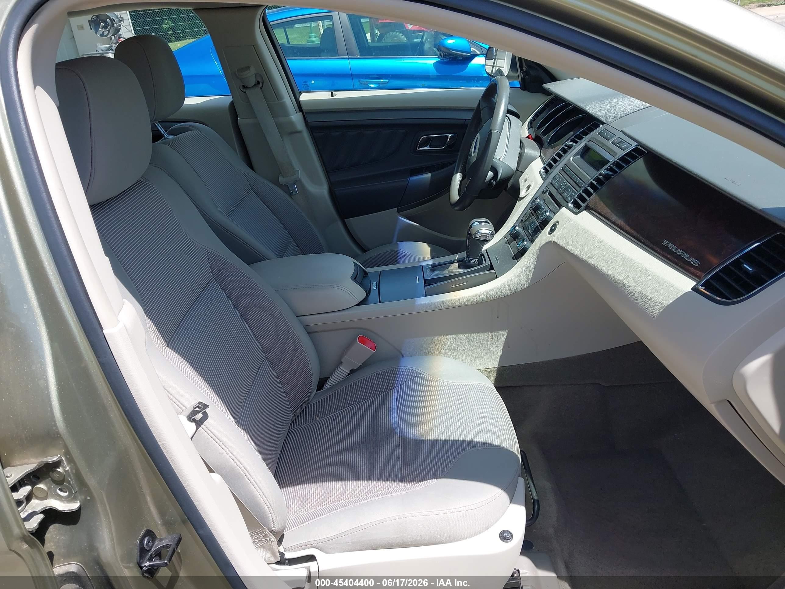 2012 Ford Taurus Sel Beige vin: 1FAHP2EW2CG131911