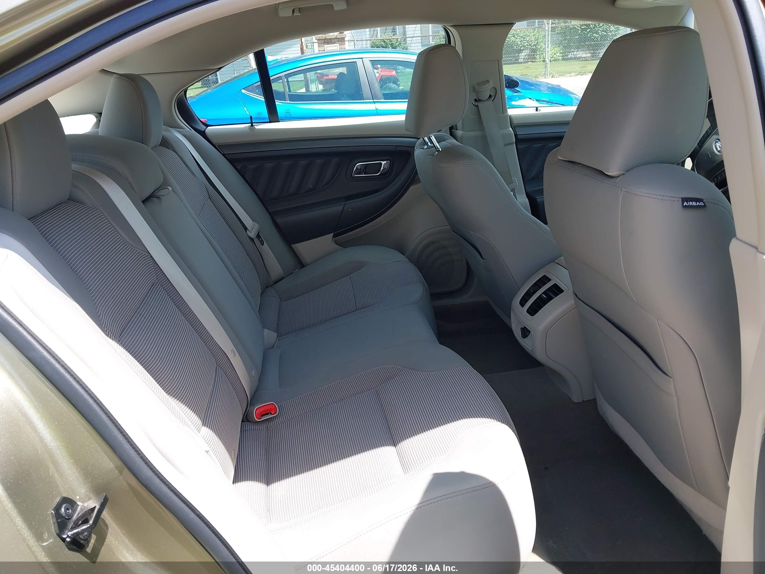 2012 Ford Taurus Sel Beige vin: 1FAHP2EW2CG131911