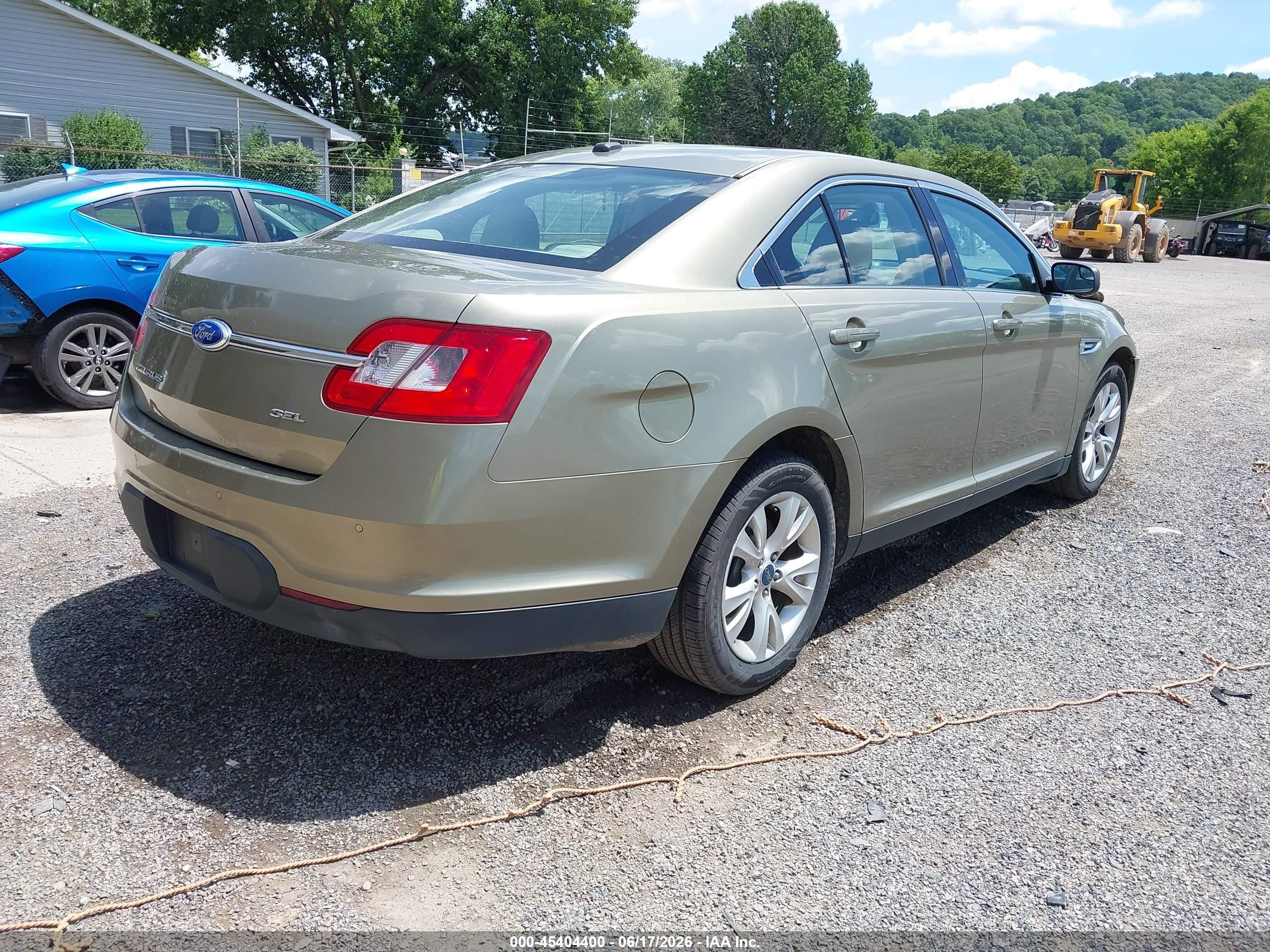 2012 Ford Taurus Sel Beige vin: 1FAHP2EW2CG131911