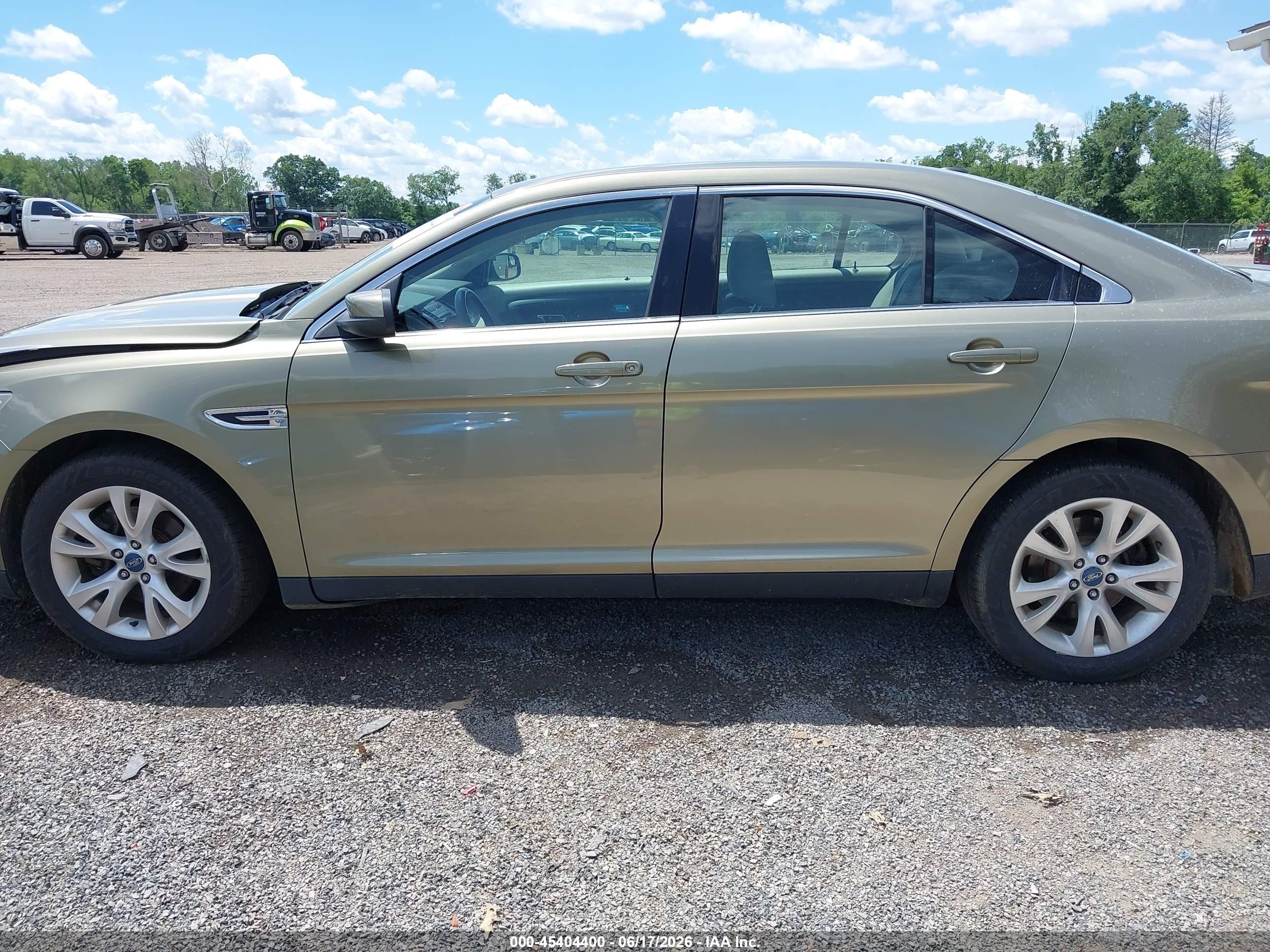 2012 Ford Taurus Sel Beige vin: 1FAHP2EW2CG131911