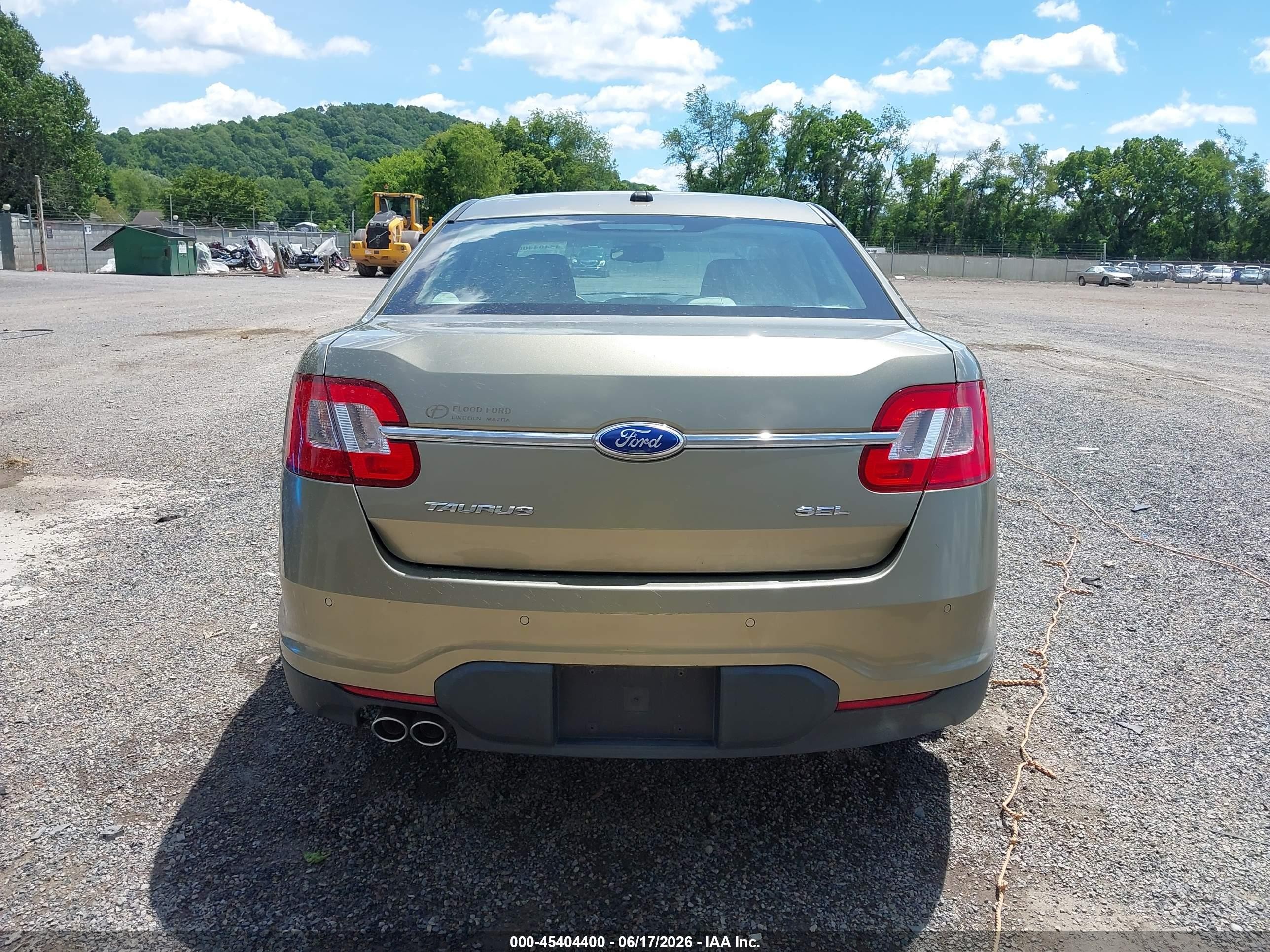 2012 Ford Taurus Sel Beige vin: 1FAHP2EW2CG131911