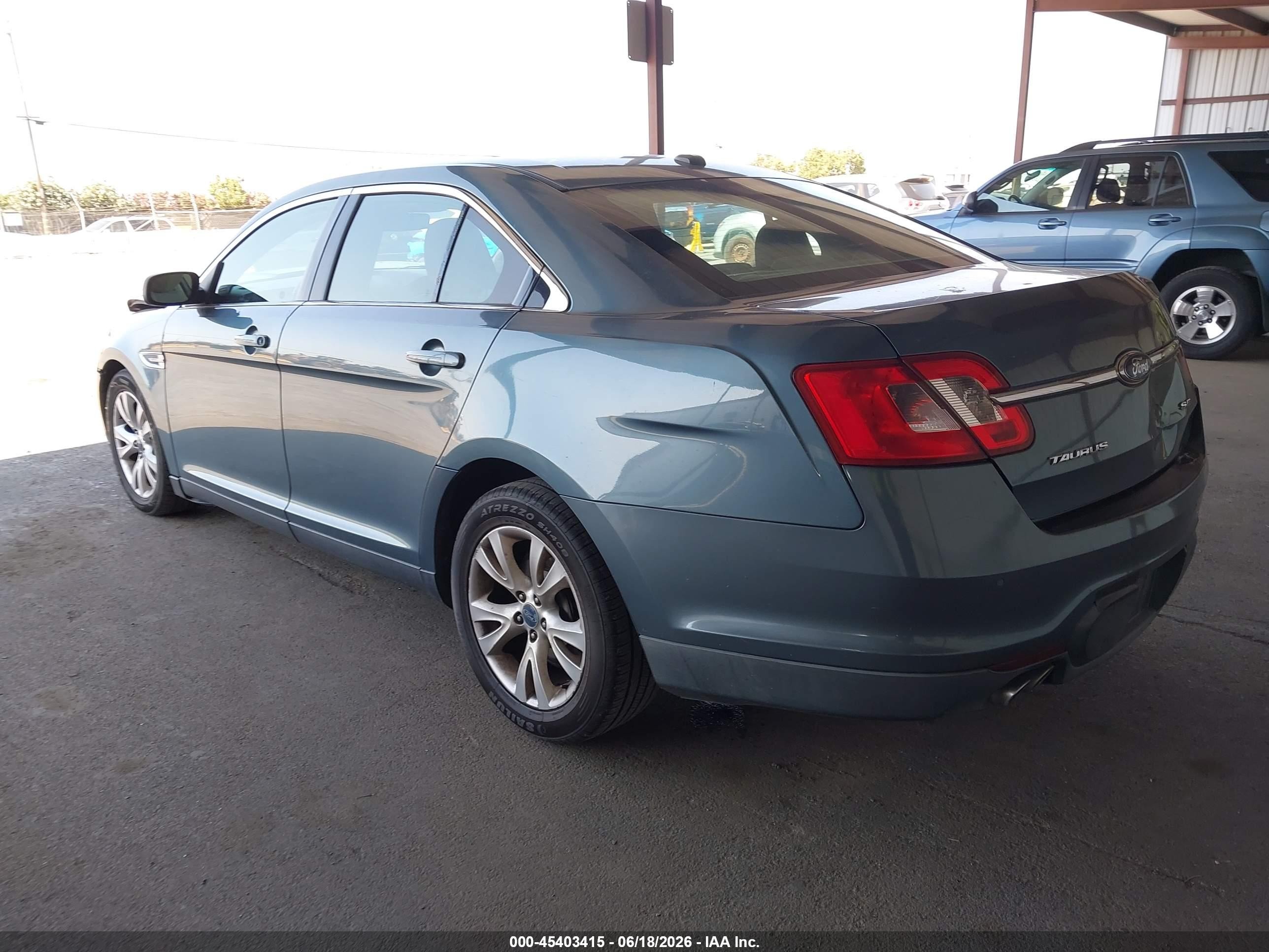 2010 Ford Taurus Sel Light Blue vin: 1FAHP2EW3AG130019