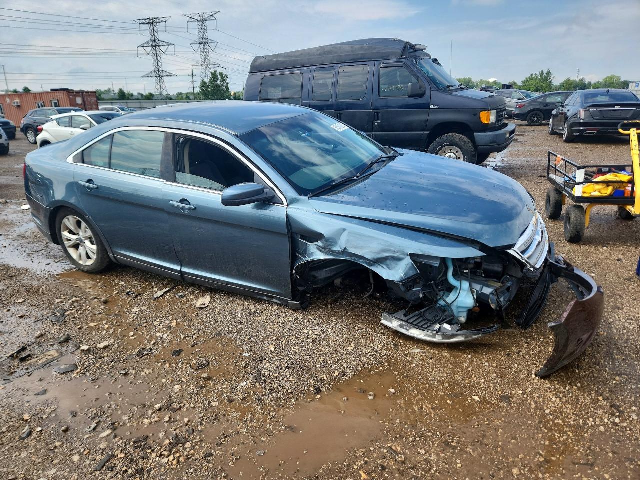 2010 Ford Taurus Sel Blue vin: 1FAHP2EW3AG148035