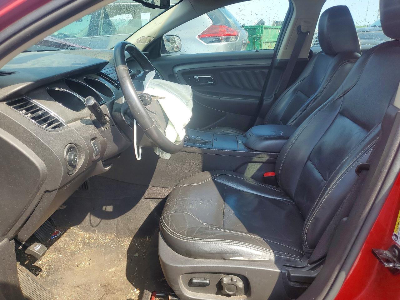 2010 Ford Taurus Sel Red vin: 1FAHP2EW3AG151873