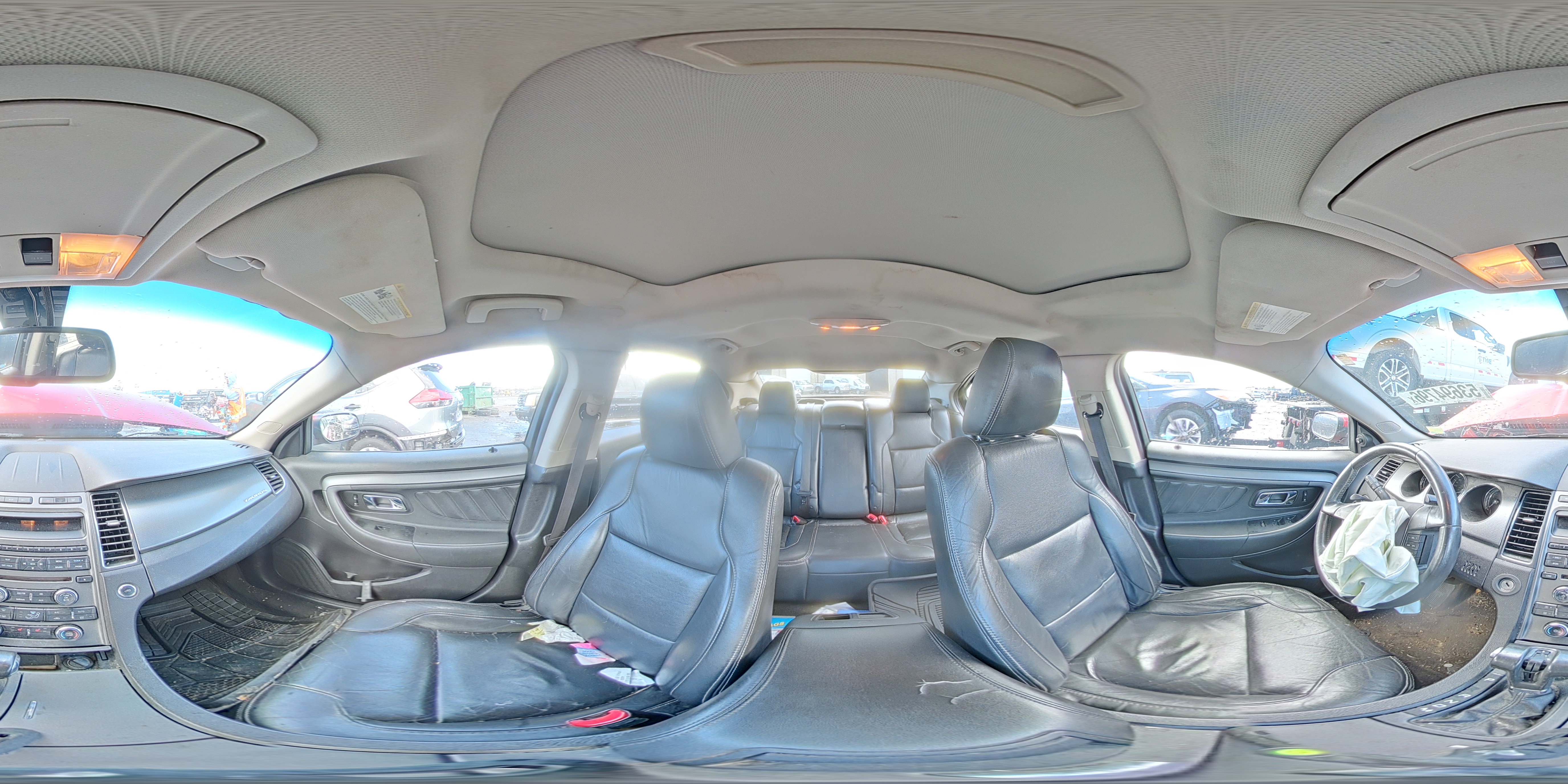 2010 Ford Taurus Sel Red vin: 1FAHP2EW3AG151873