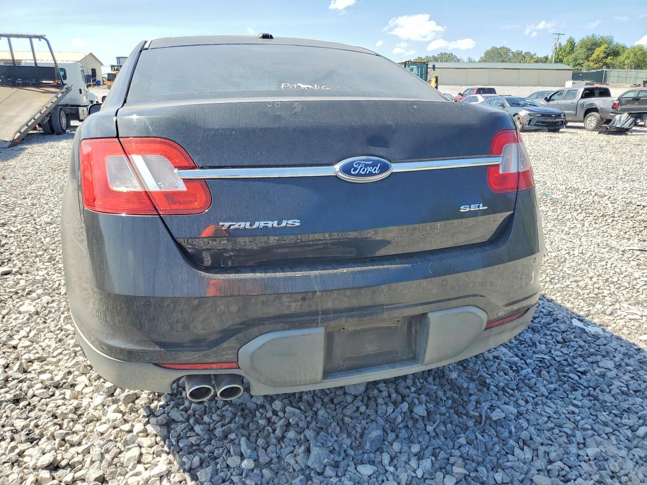 2010 Ford Taurus Sel Черный vin: 1FAHP2EW3AG162615