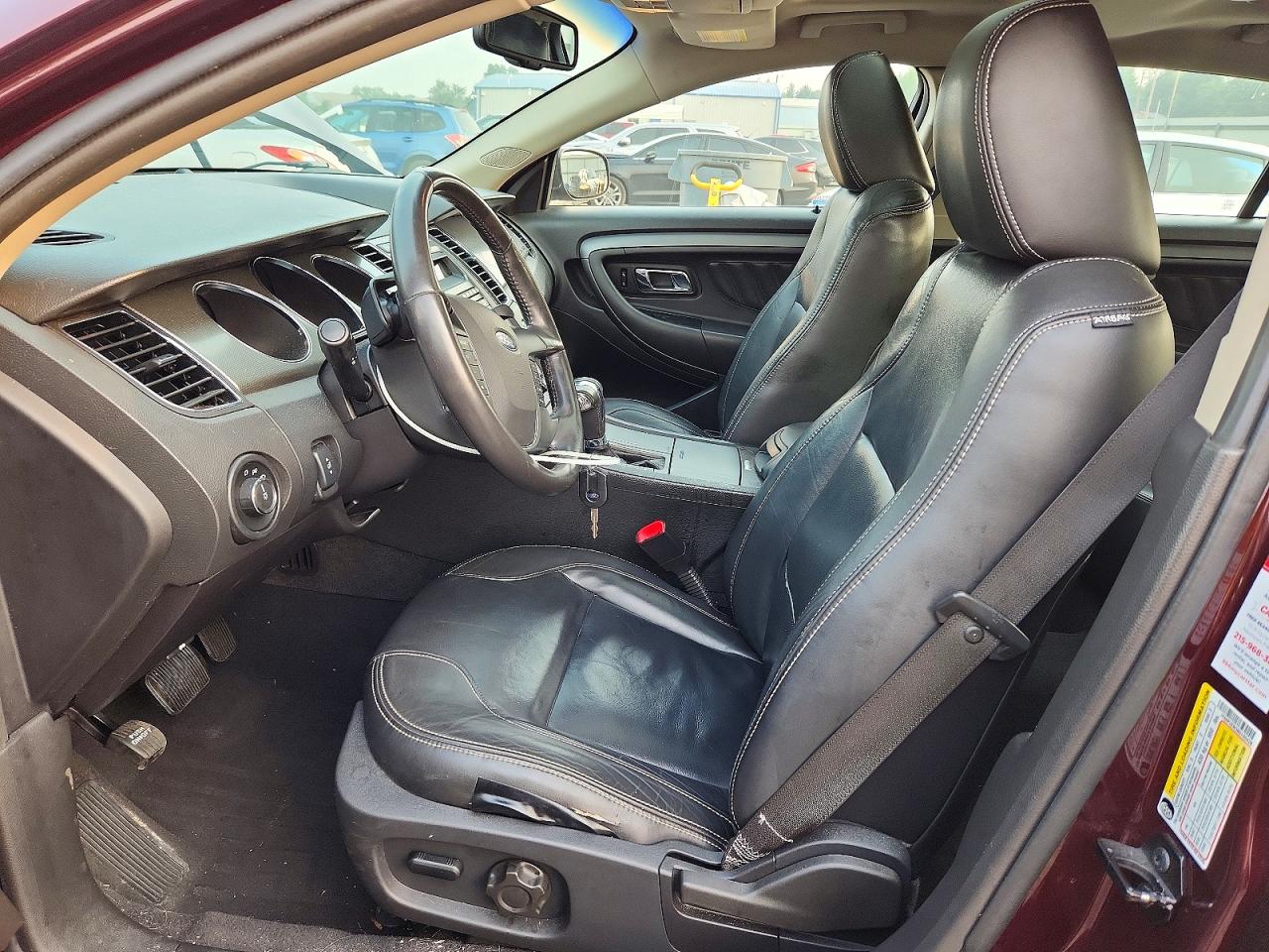 2011 Ford Taurus Sel Burgundy vin: 1FAHP2EW3BG105428