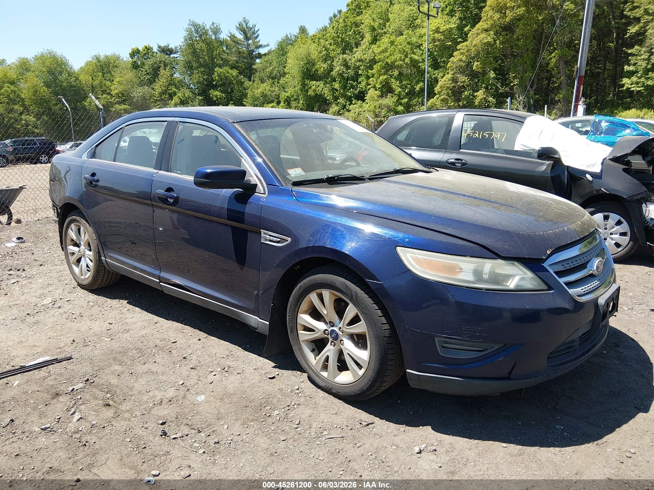 2011 Ford Taurus Sel Dark Blue vin: 1FAHP2EW3BG108510