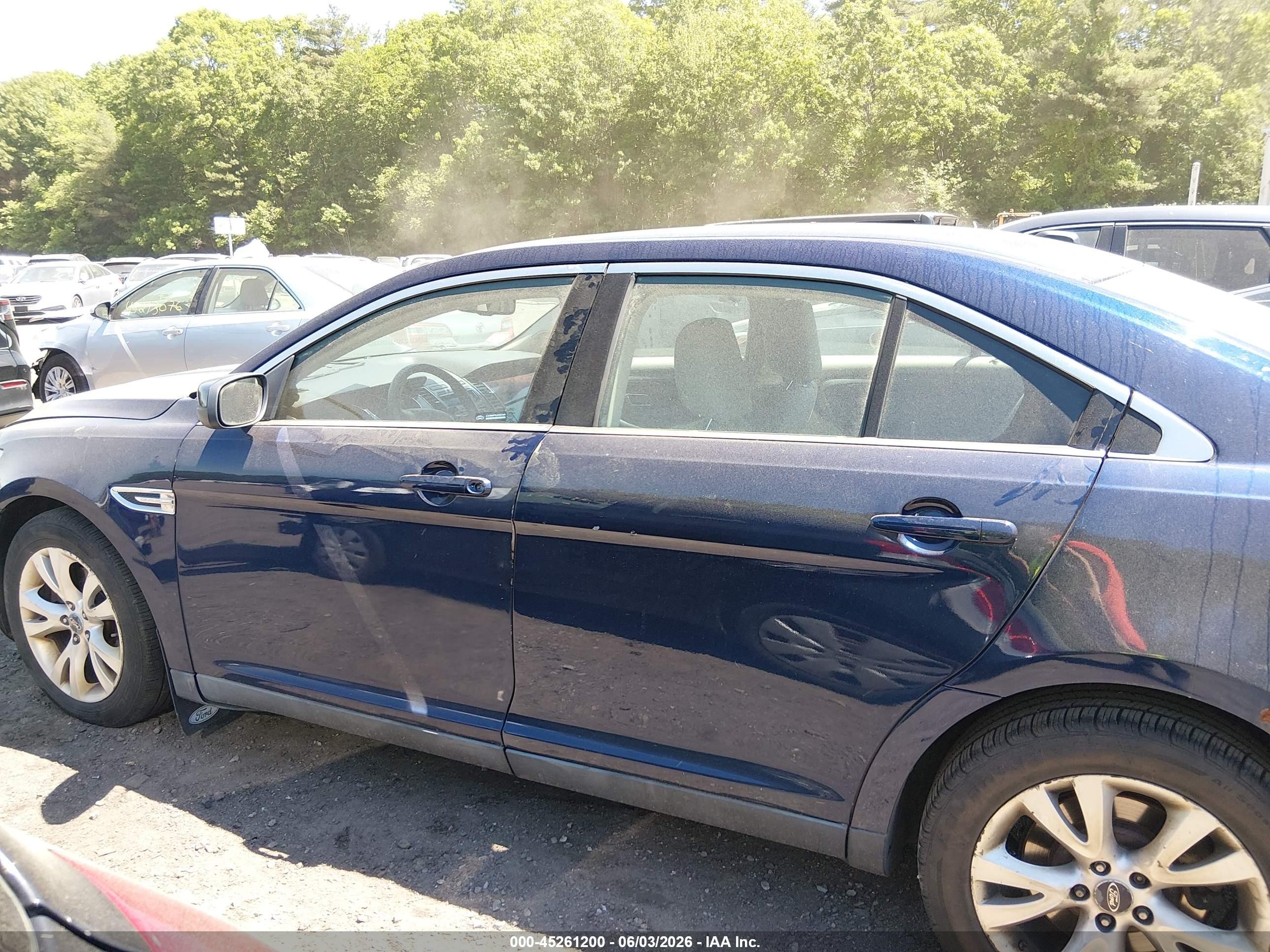 2011 Ford Taurus Sel Dark Blue vin: 1FAHP2EW3BG108510