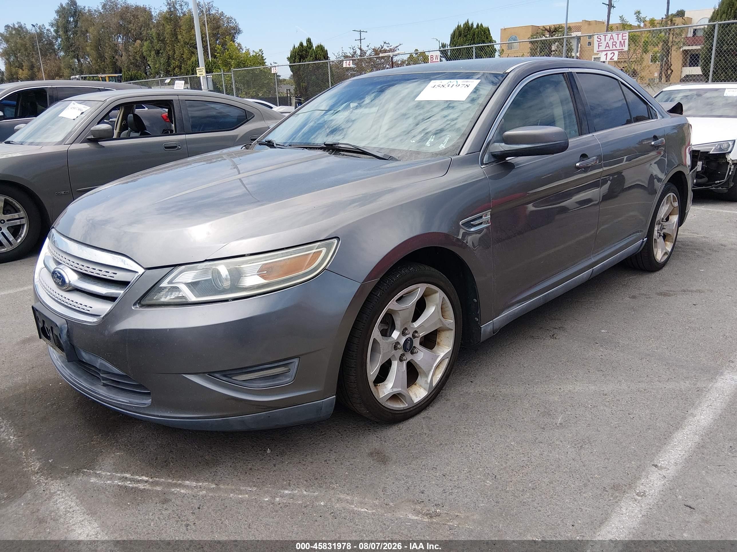 2011 Ford Taurus Sel Gray vin: 1FAHP2EW3BG118552