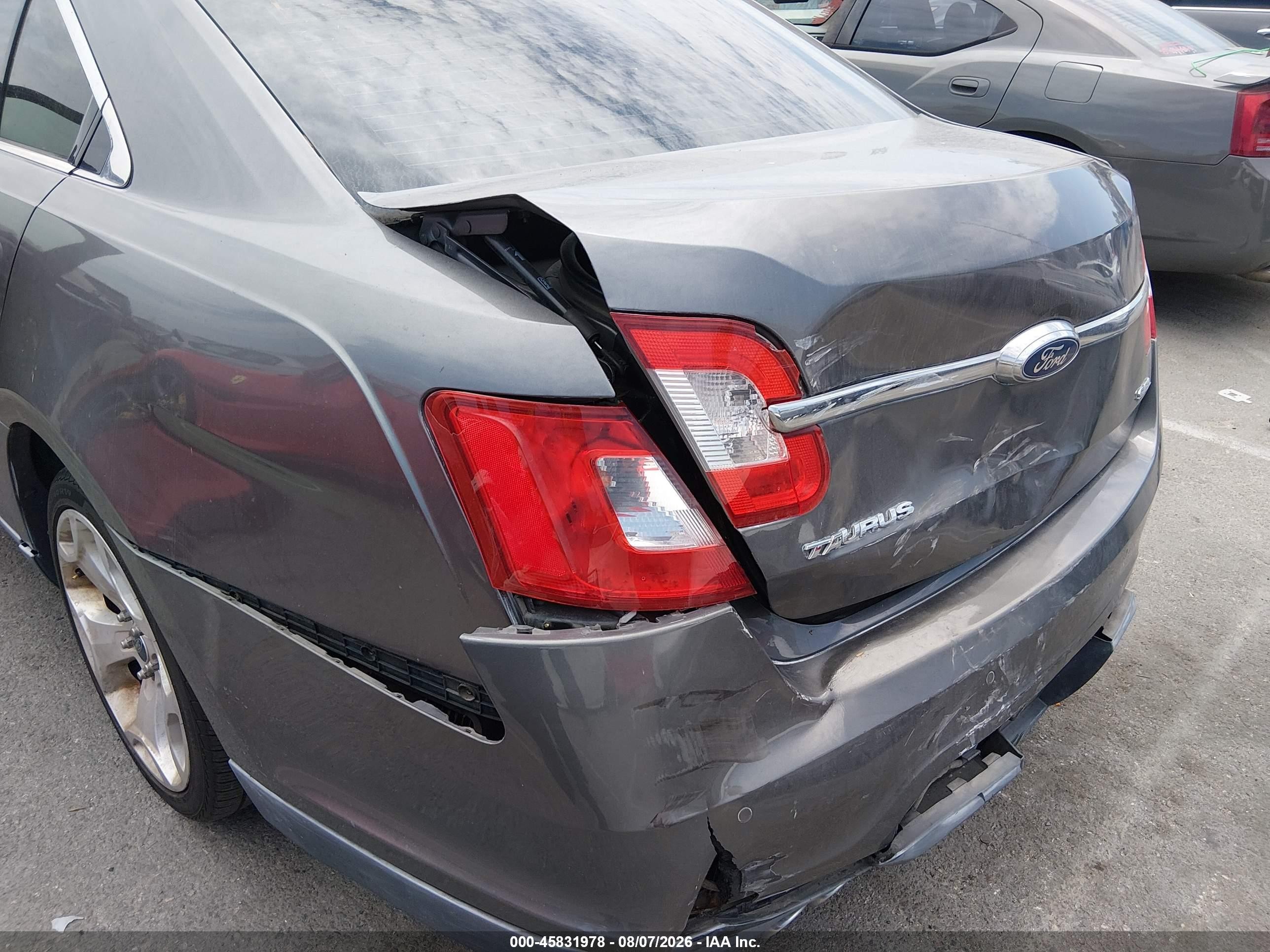 2011 Ford Taurus Sel Gray vin: 1FAHP2EW3BG118552