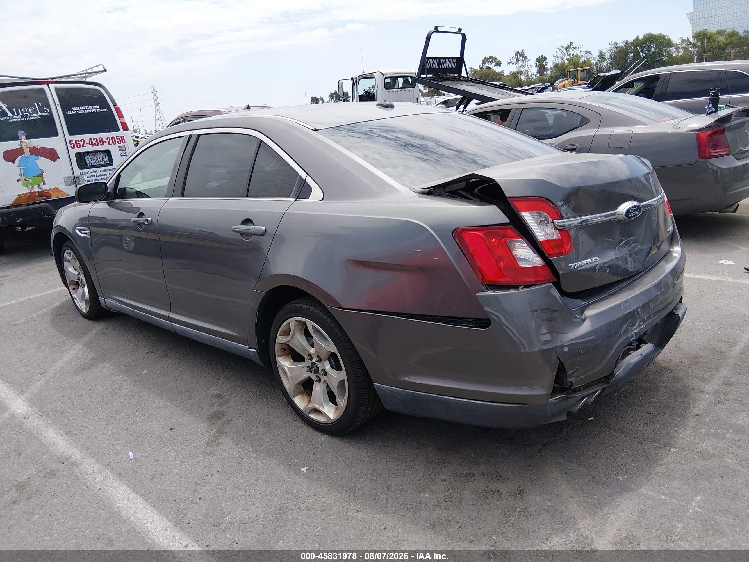 2011 Ford Taurus Sel Gray vin: 1FAHP2EW3BG118552