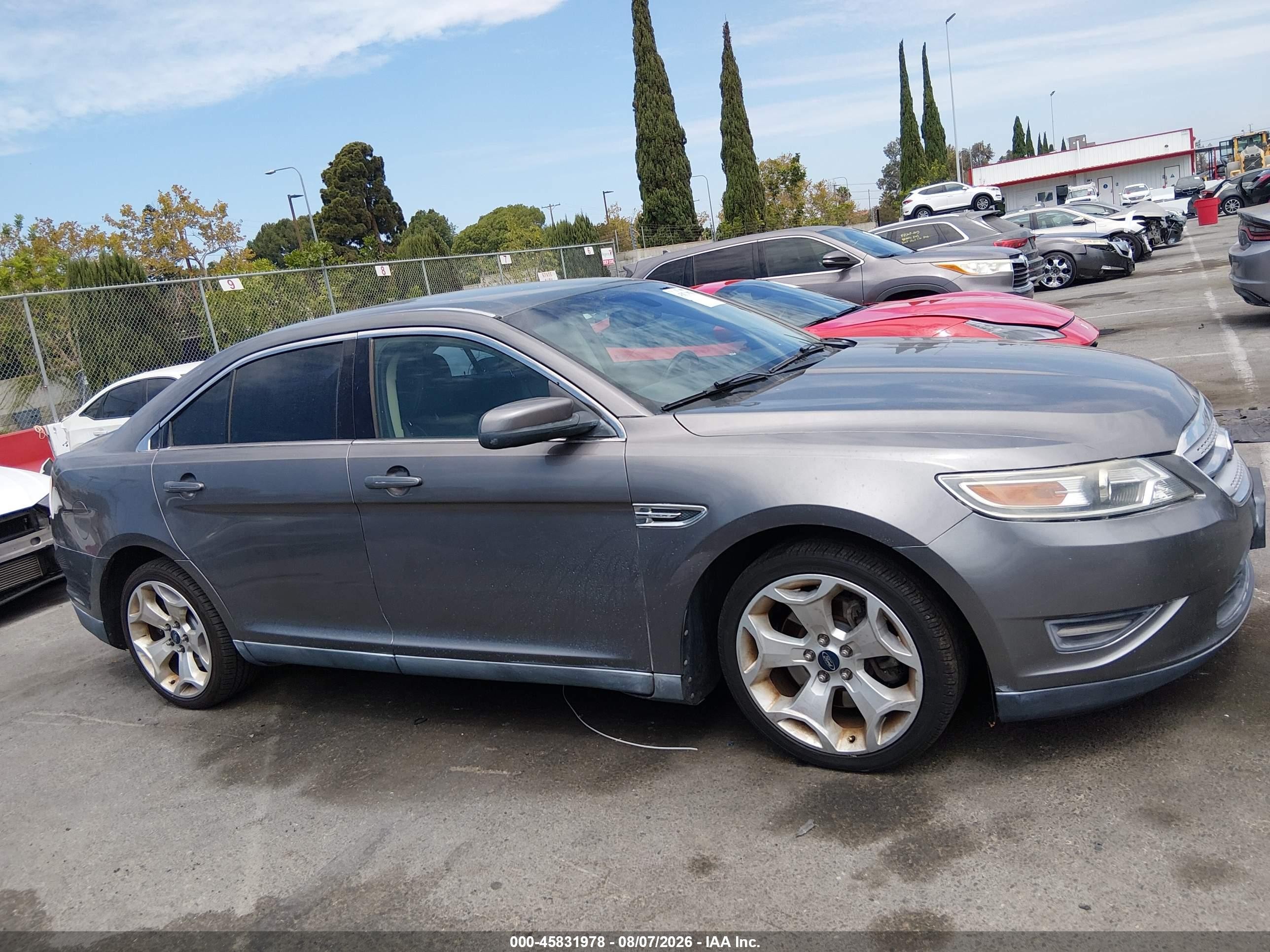 2011 Ford Taurus Sel Gray vin: 1FAHP2EW3BG118552