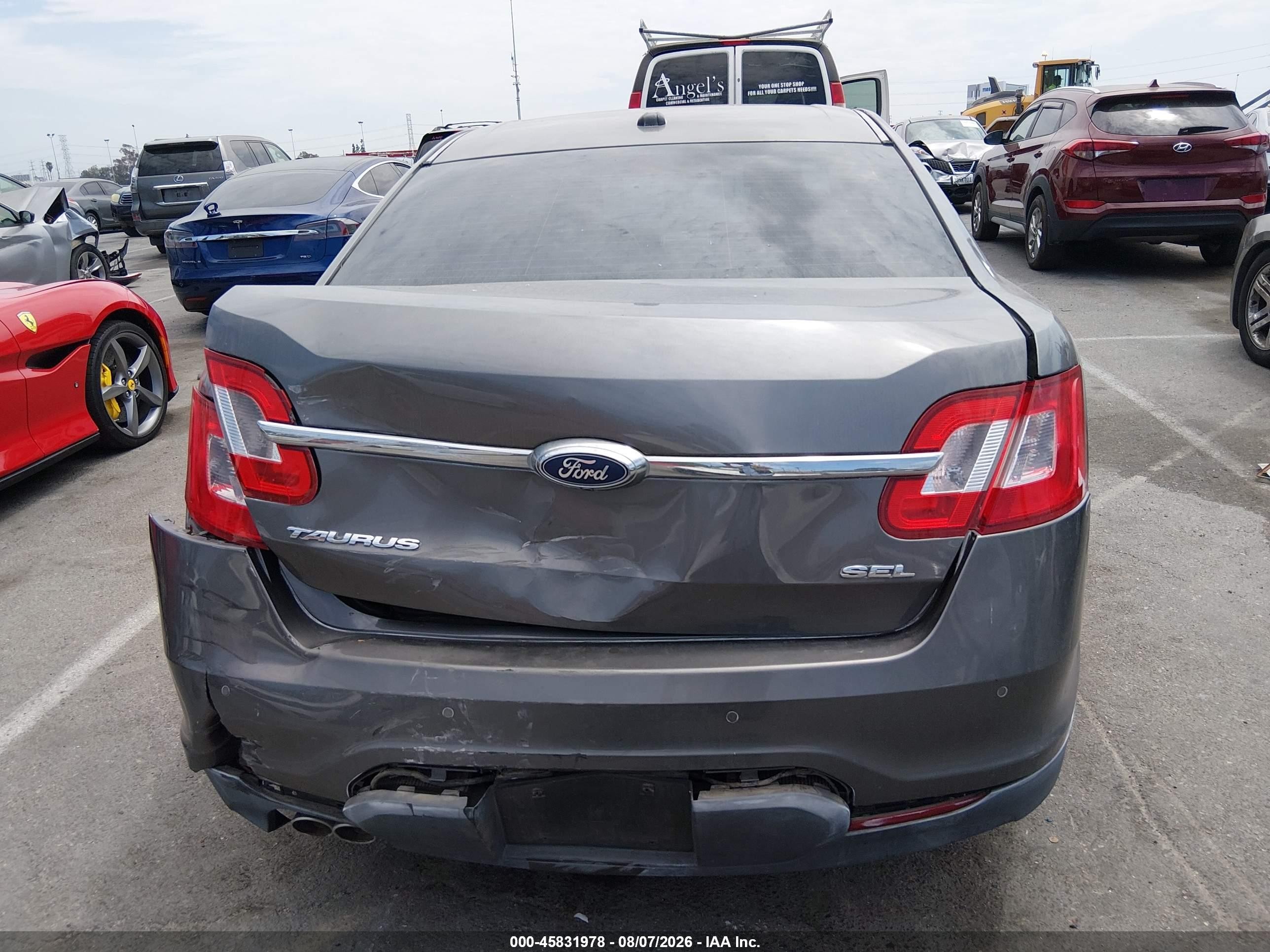 2011 Ford Taurus Sel Gray vin: 1FAHP2EW3BG118552
