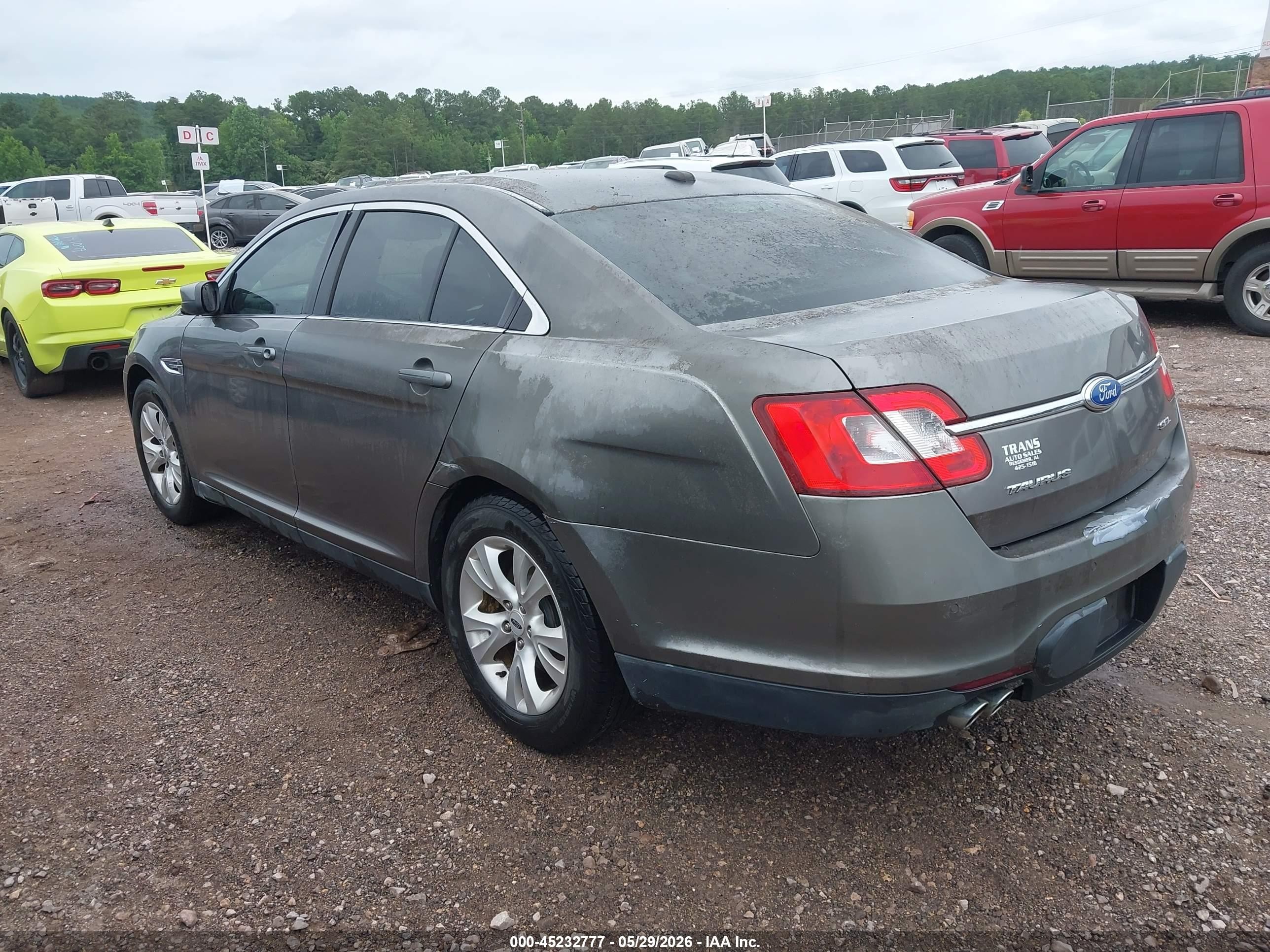 2011 Ford Taurus Sel Серый vin: 1FAHP2EW3BG164804