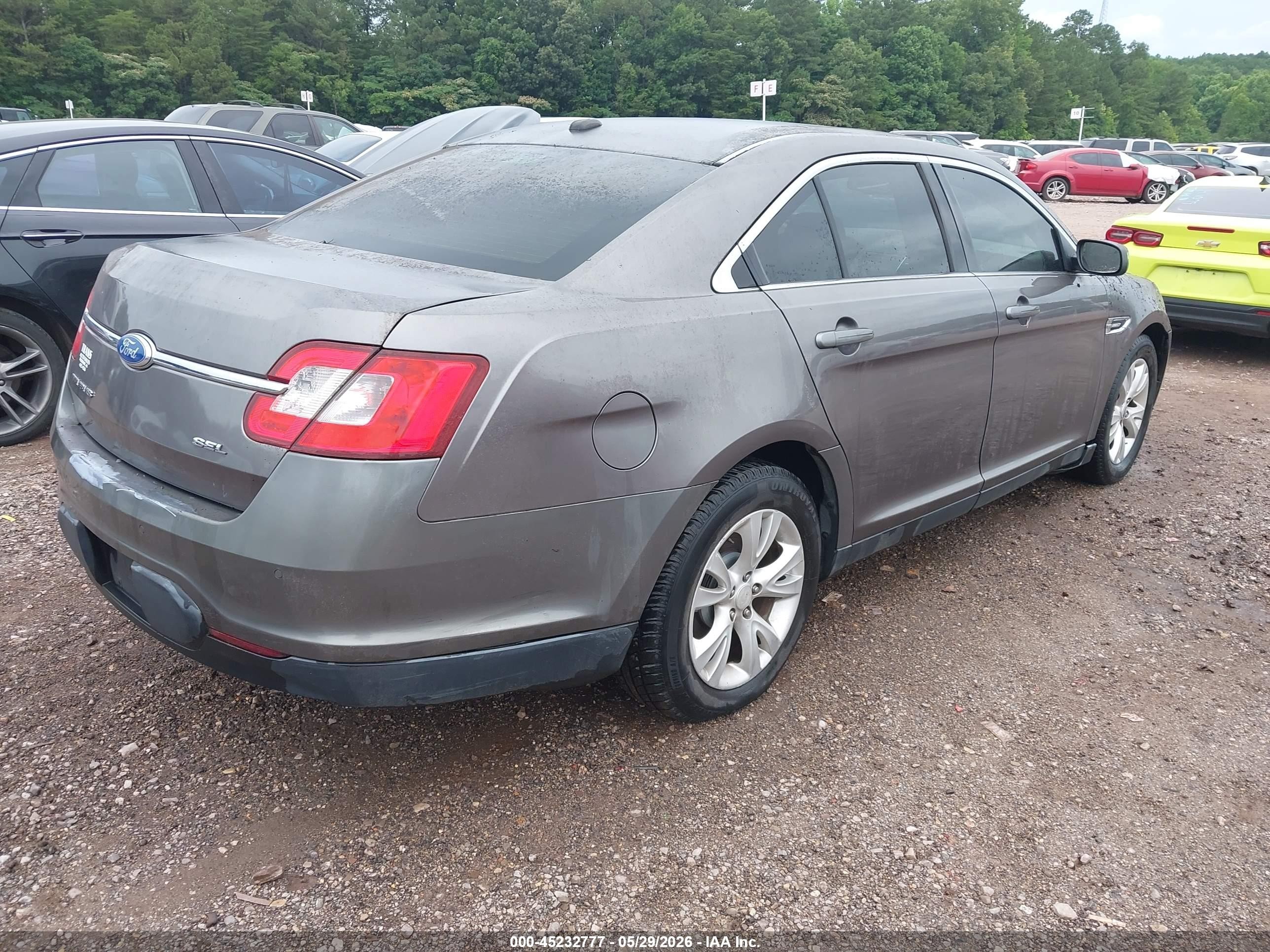 2011 Ford Taurus Sel Серый vin: 1FAHP2EW3BG164804
