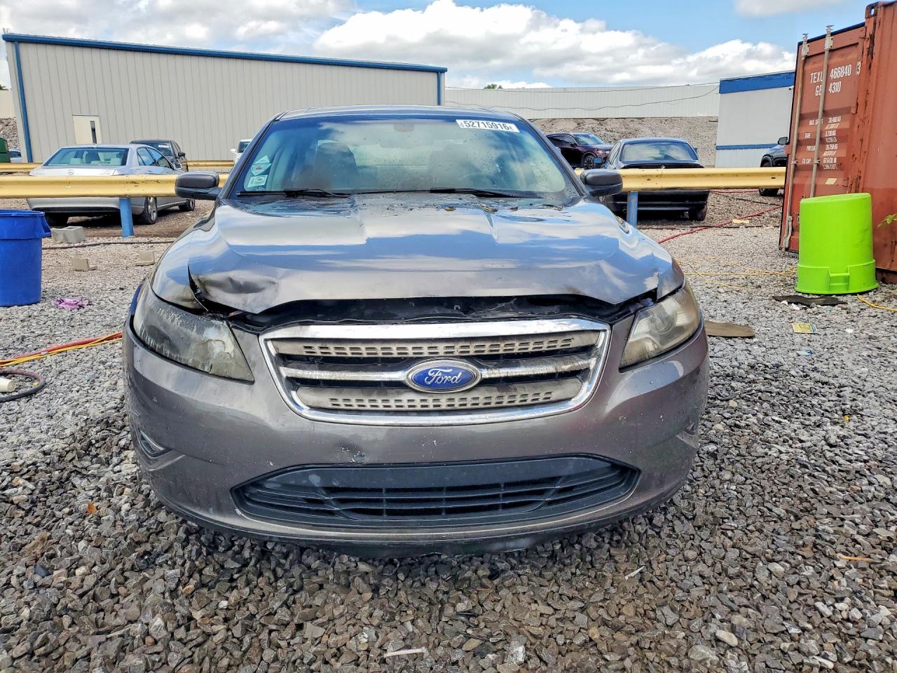2012 Ford Taurus Sel Gray vin: 1FAHP2EW3CG128905