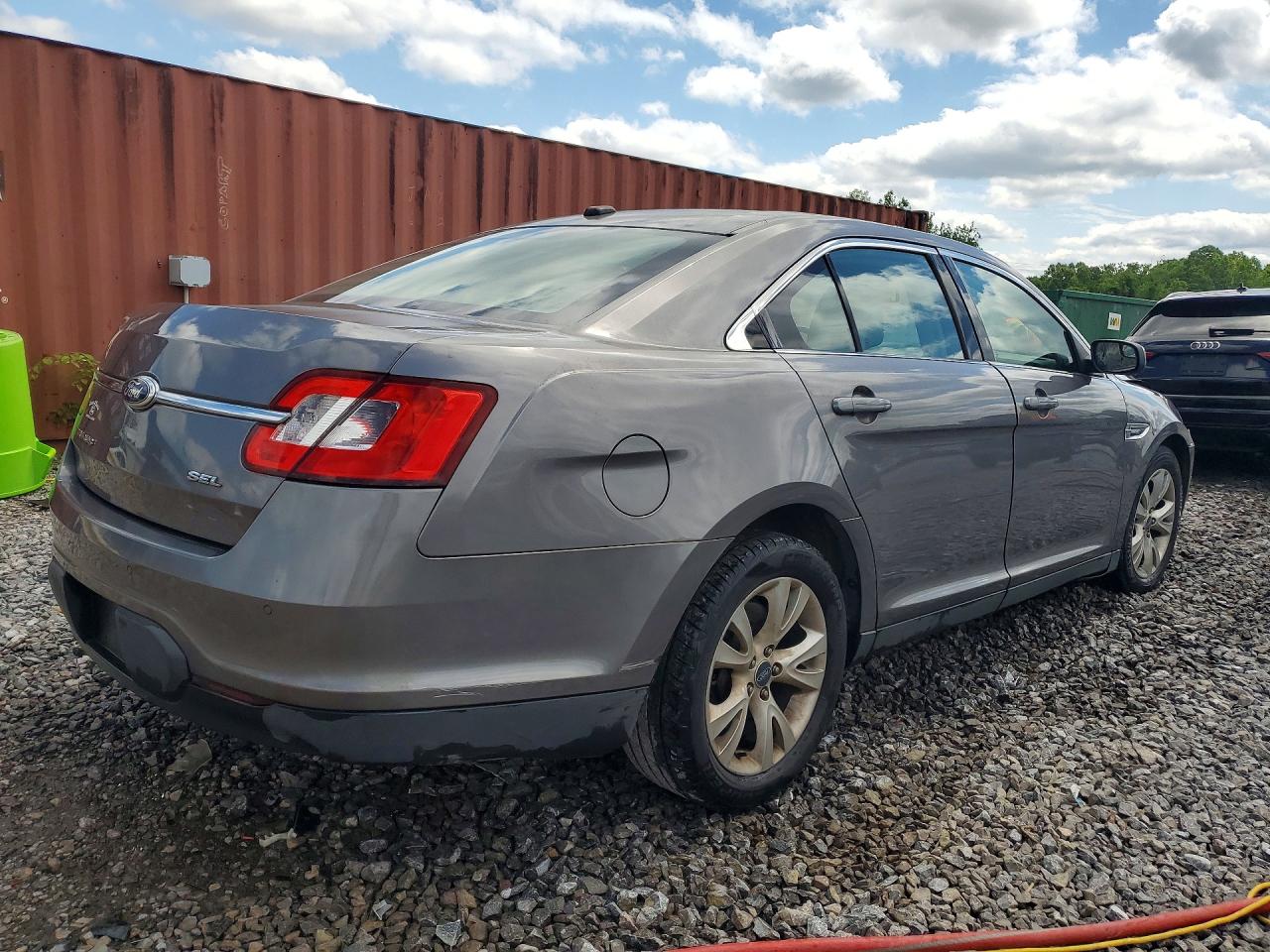 2012 Ford Taurus Sel Gray vin: 1FAHP2EW3CG128905