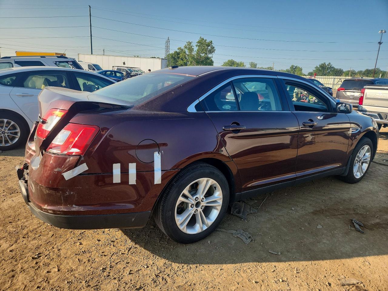 2012 Ford Taurus Sel Бордовый vin: 1FAHP2EW3CG134137