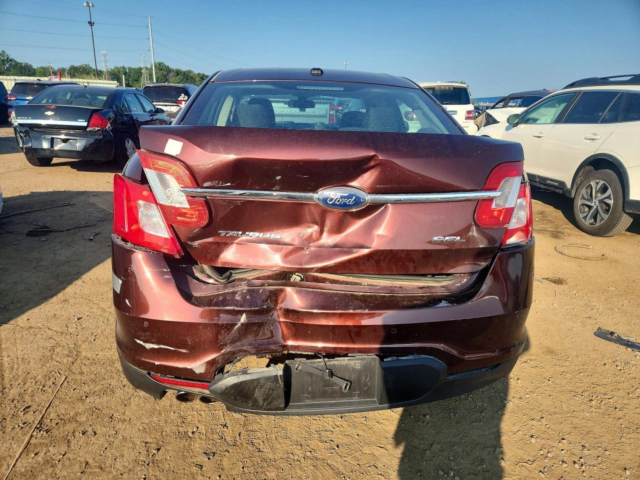 2012 Ford Taurus Sel Бордовый vin: 1FAHP2EW3CG134137