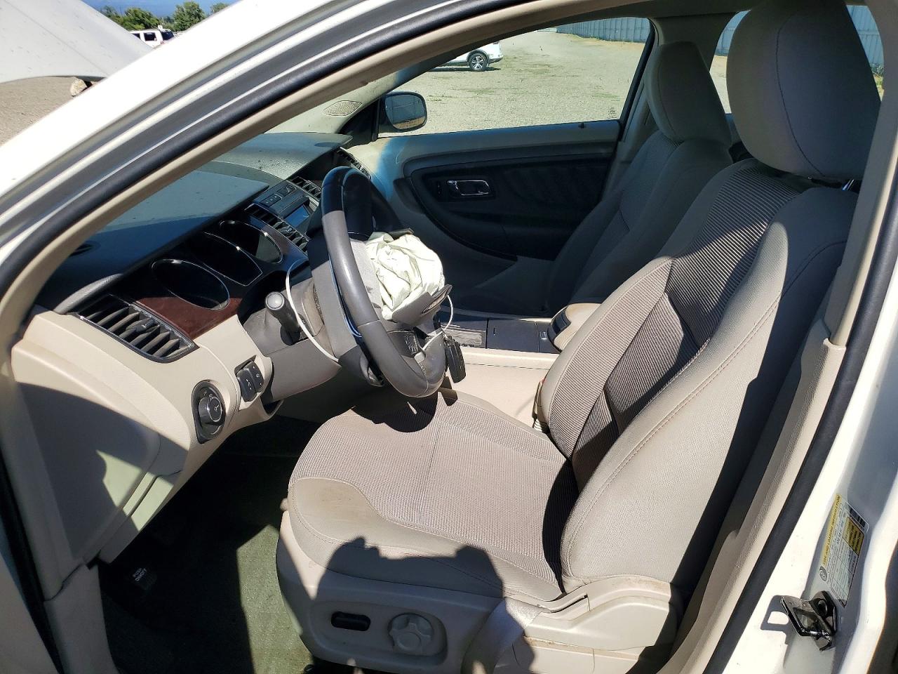 2010 Ford Taurus Sel White vin: 1FAHP2EW4AG107977