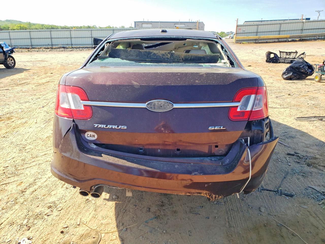 2010 Ford Taurus Sel Коричневый vin: 1FAHP2EW4AG130059