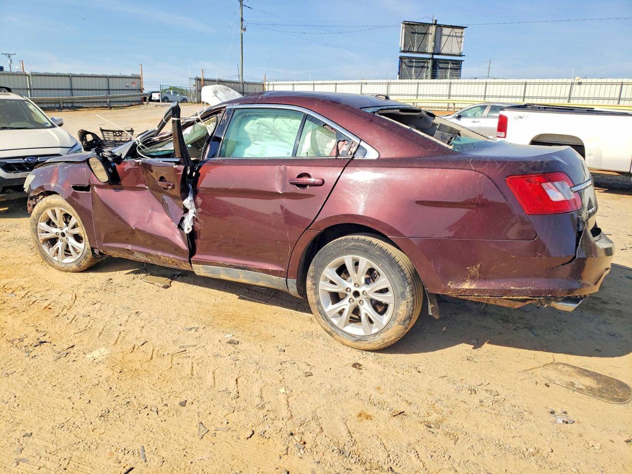 2010 Ford Taurus Sel Коричневый vin: 1FAHP2EW4AG130059