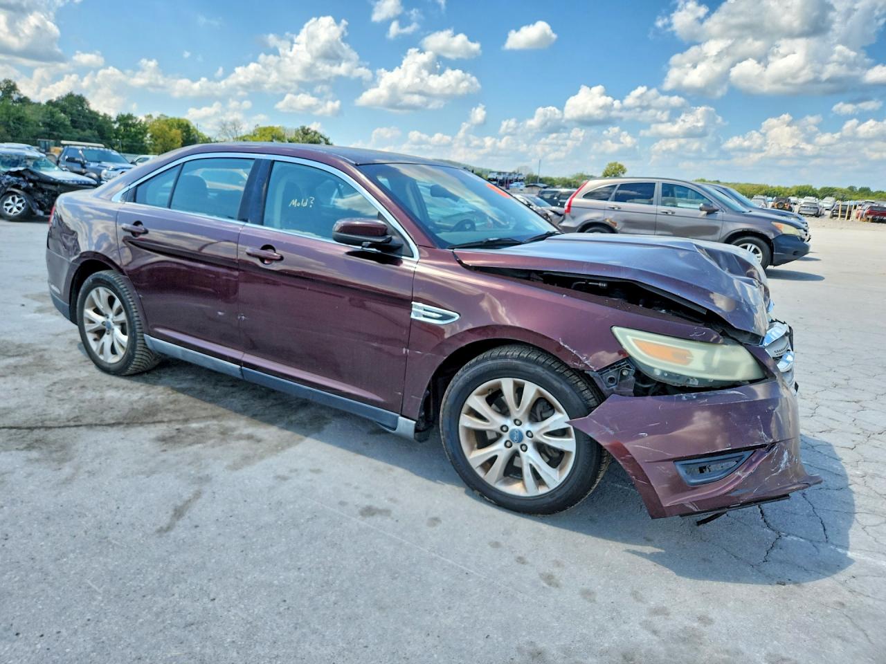 2010 Ford Taurus Sel Бордовый vin: 1FAHP2EW4AG139456