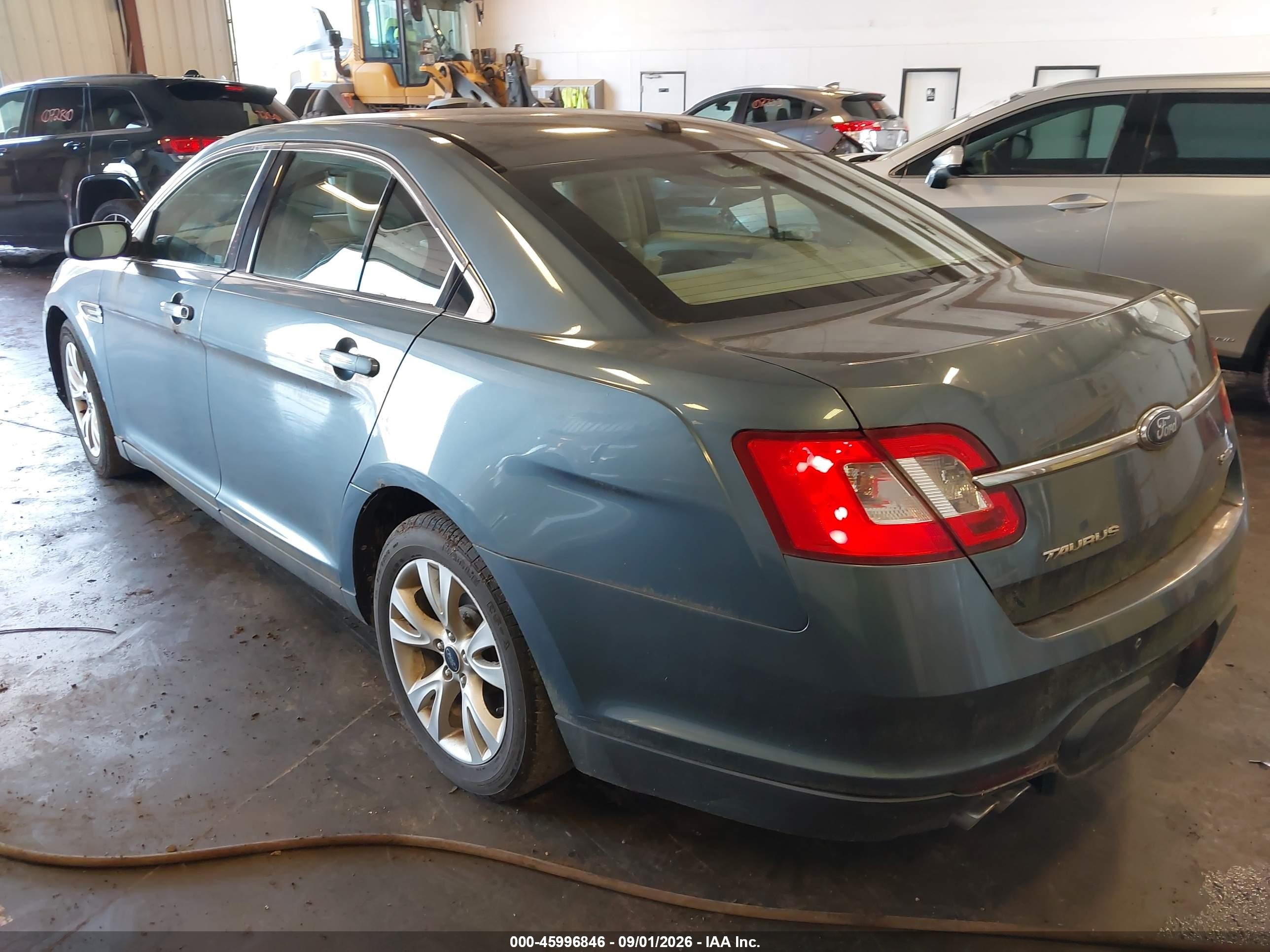 2010 Ford Taurus Sel Blue vin: 1FAHP2EW4AG140378