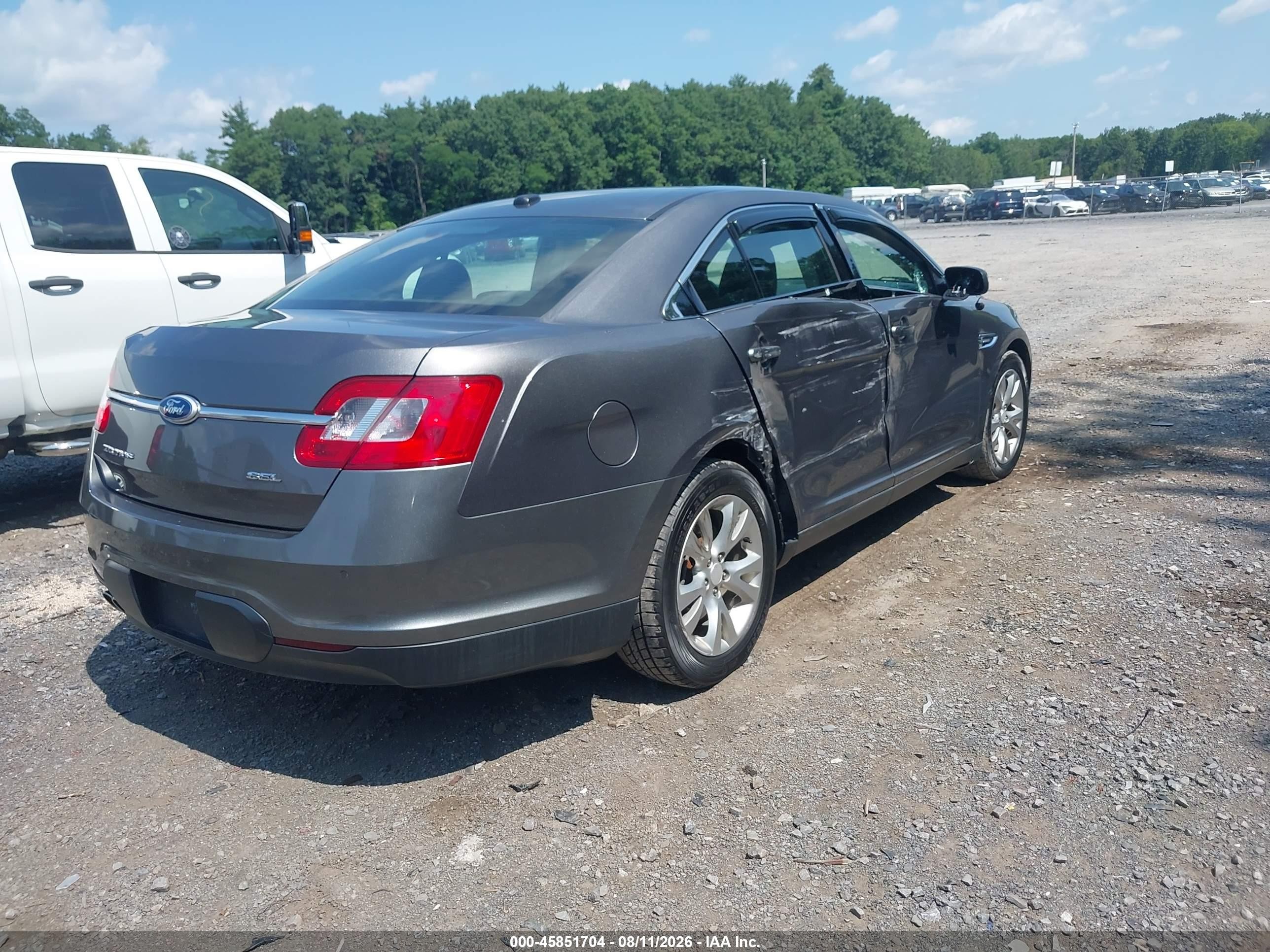 2011 Ford Taurus Sel Gray vin: 1FAHP2EW4BG120956